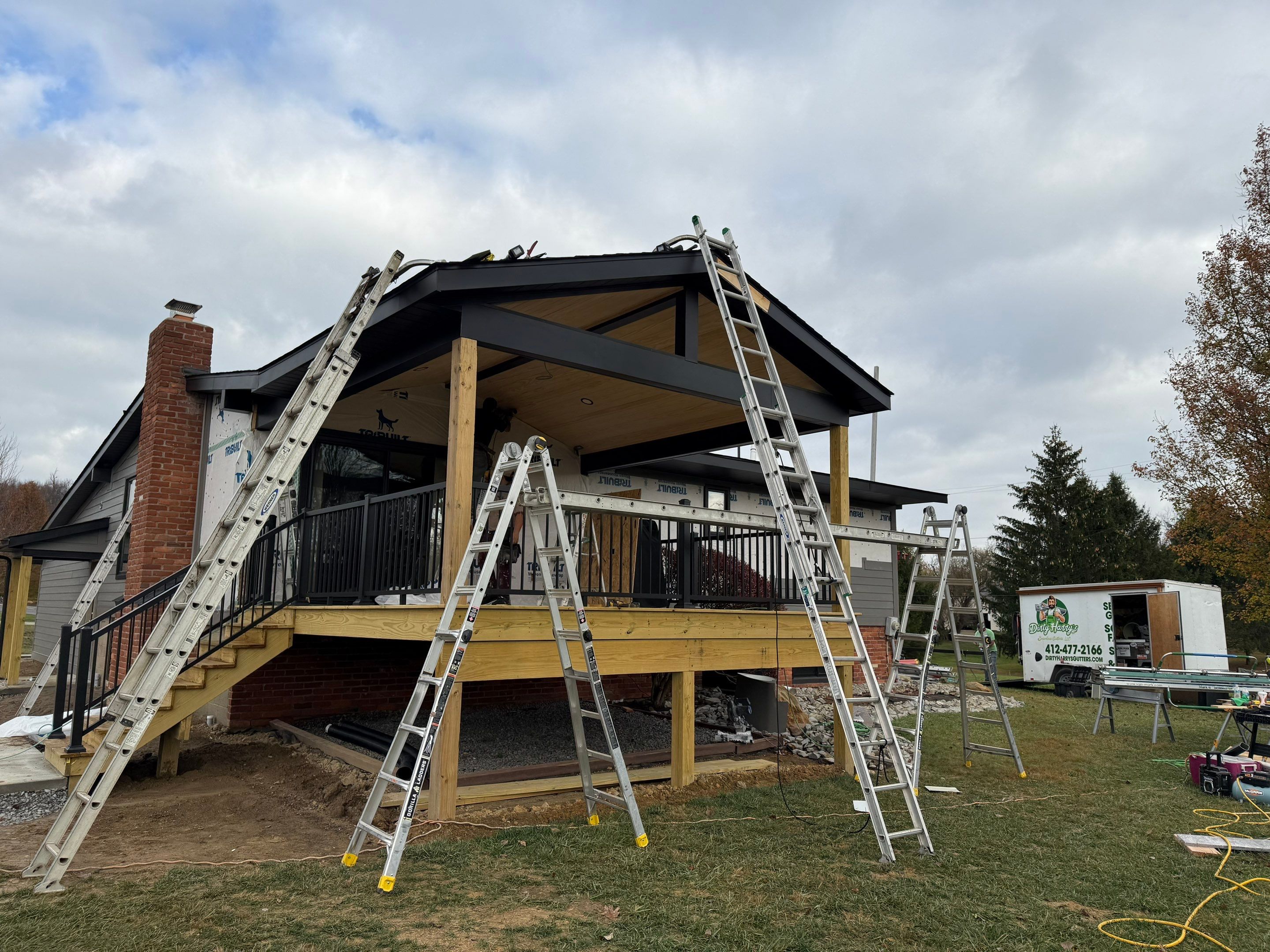 Full exterior Remodel by Cousins Roofing Siding & Decks