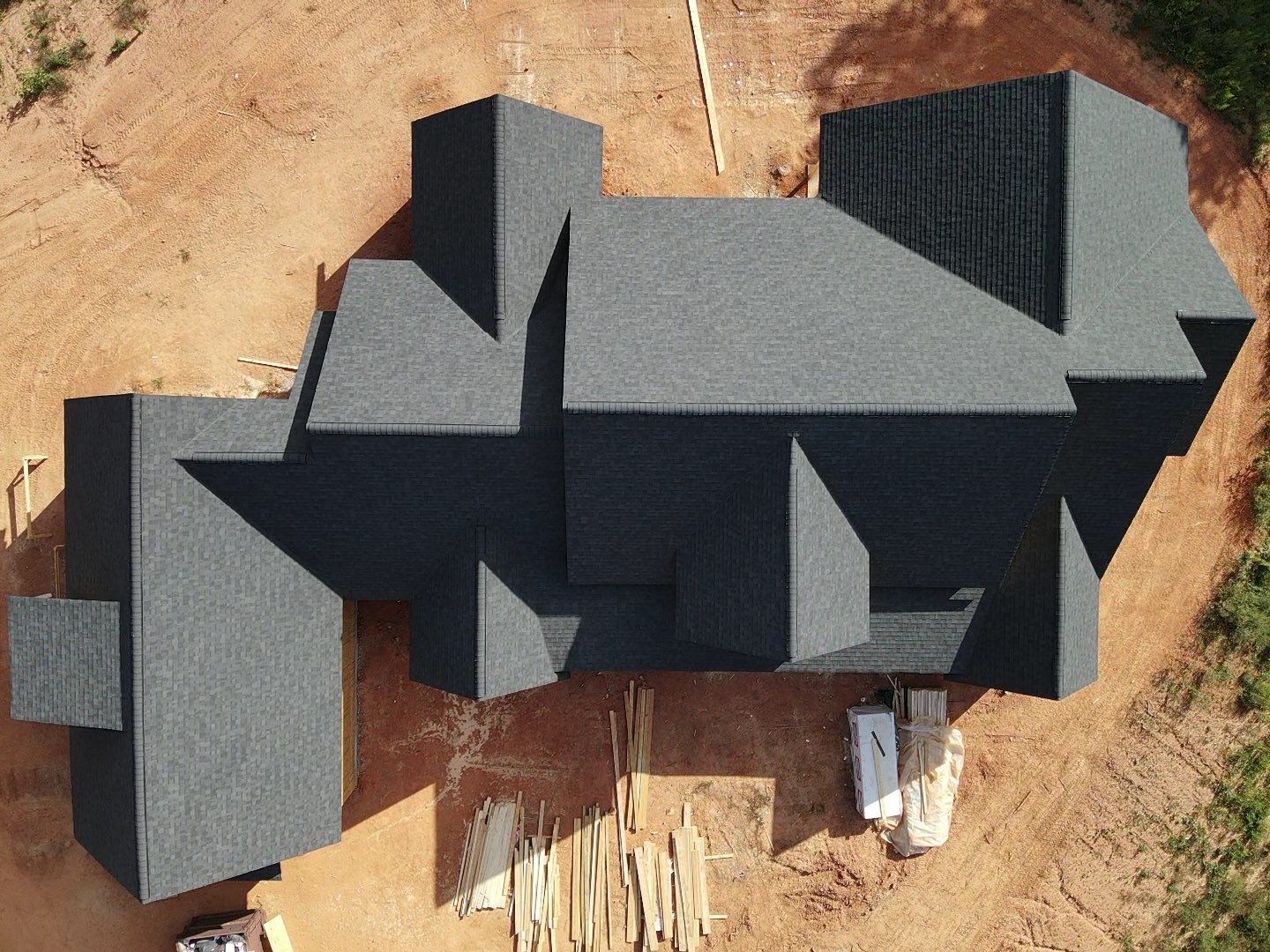 New Construction Residential Roofing Installation using Owens Corning by Inspector Roofing and Restoration