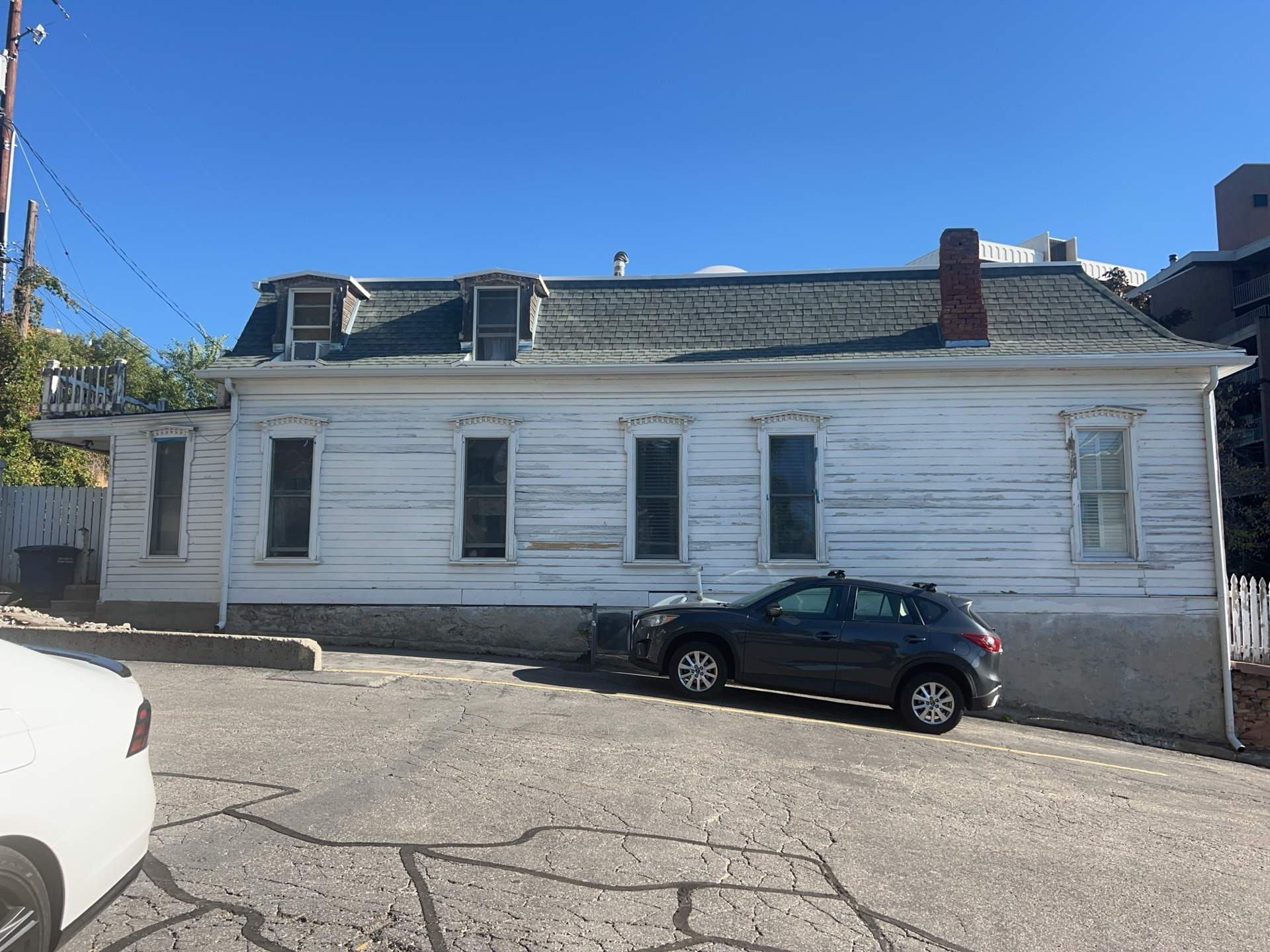 Salt Lake City | Natural Wood Restoration & Insulation Upgrade | Custom Polar Bear White by Ideal Siding Utah