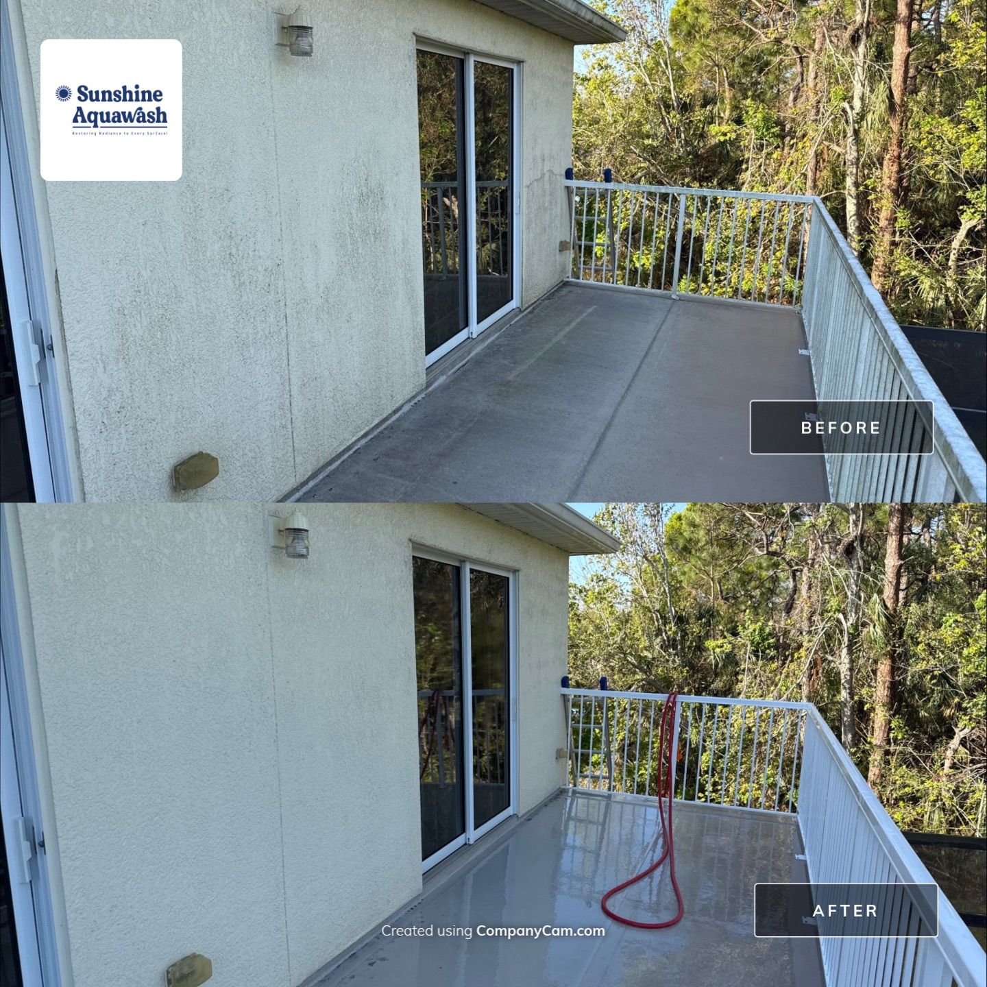 Barrington Ridge 2-Story House & Driveway Cleaning – Before & After Transformation! by Sunshine AquaWash