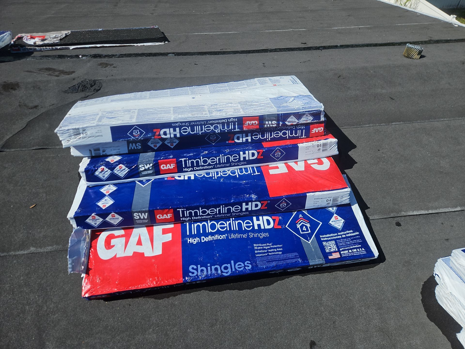 Residential Roofing Installation using GAF by BLUES BROTHERS CONSTRUCTION CORP