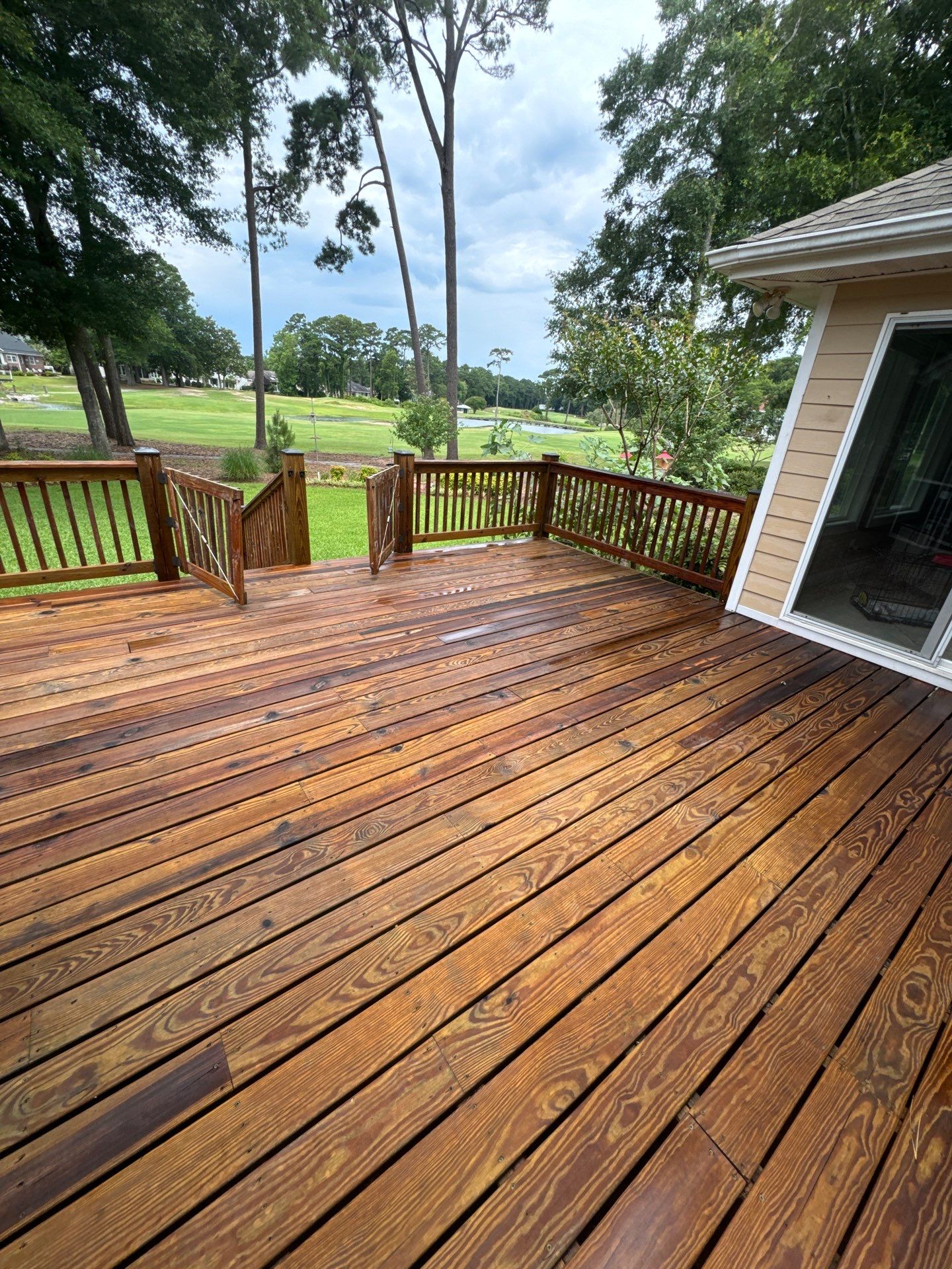 Weathered Deck using Wood Sealant by DuraSeal