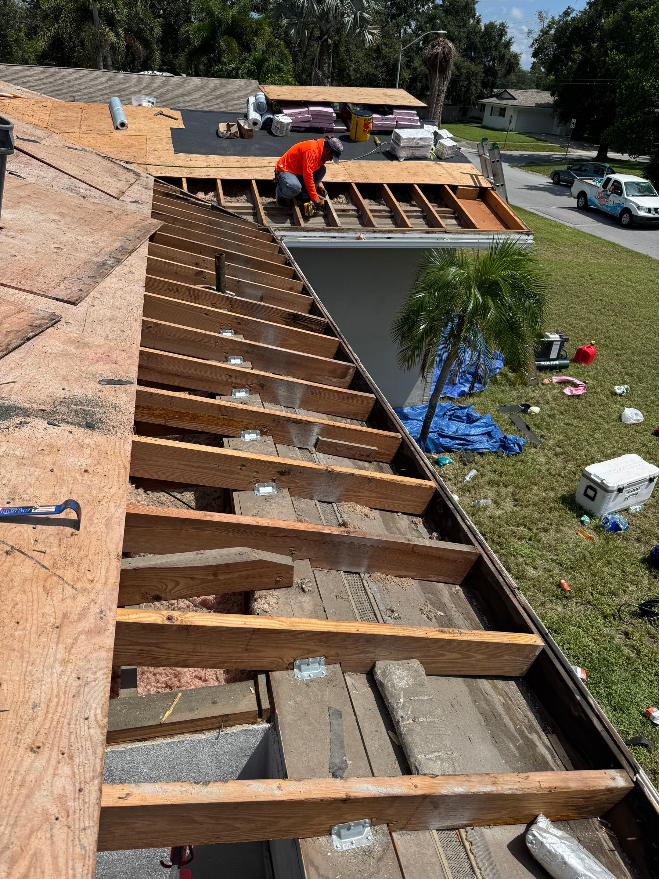 Project in Clearwater 33755 by Mitchell Roofing Company LLC 