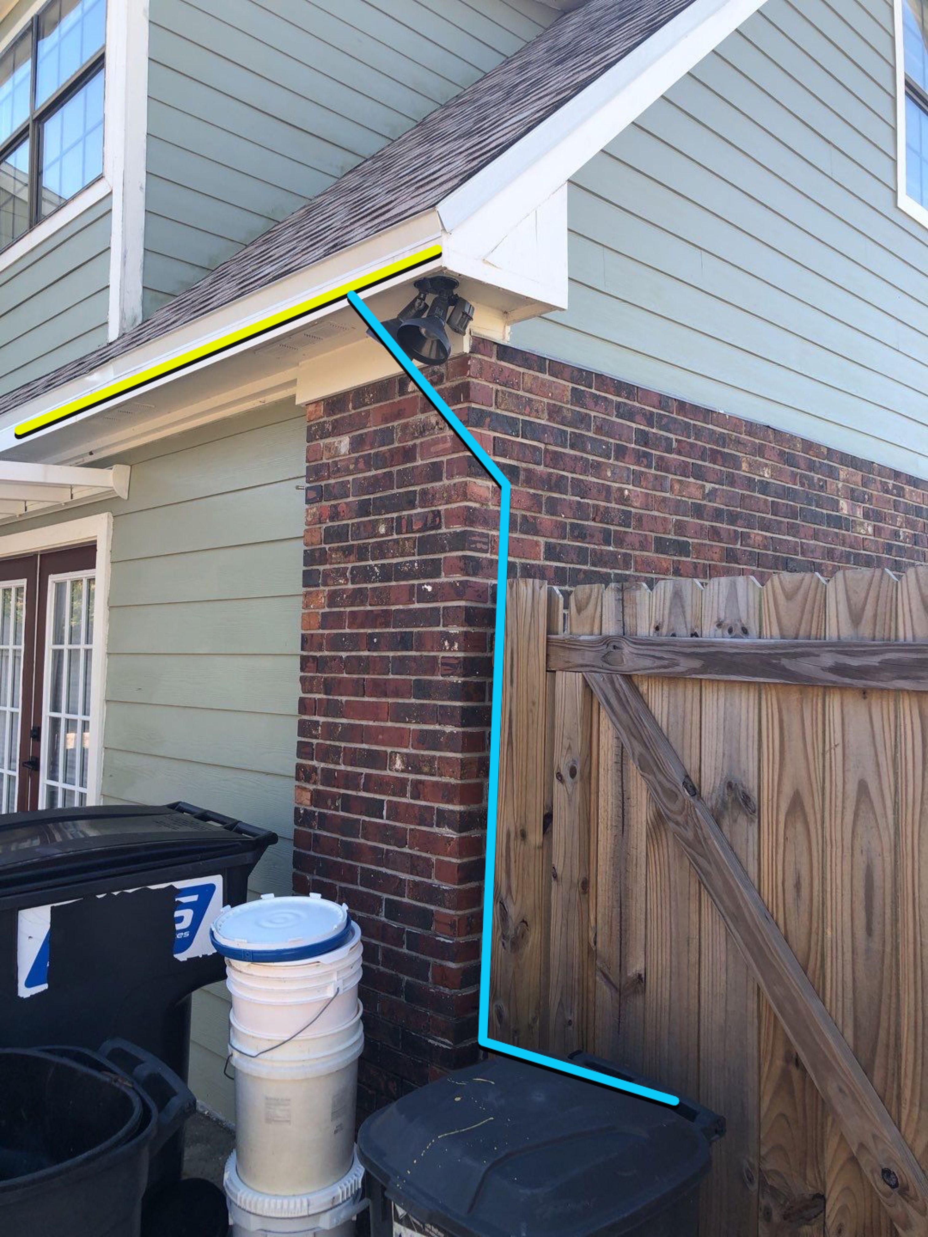 Gutter Installation using K-Style Seamless Gutters by Gutter Professors