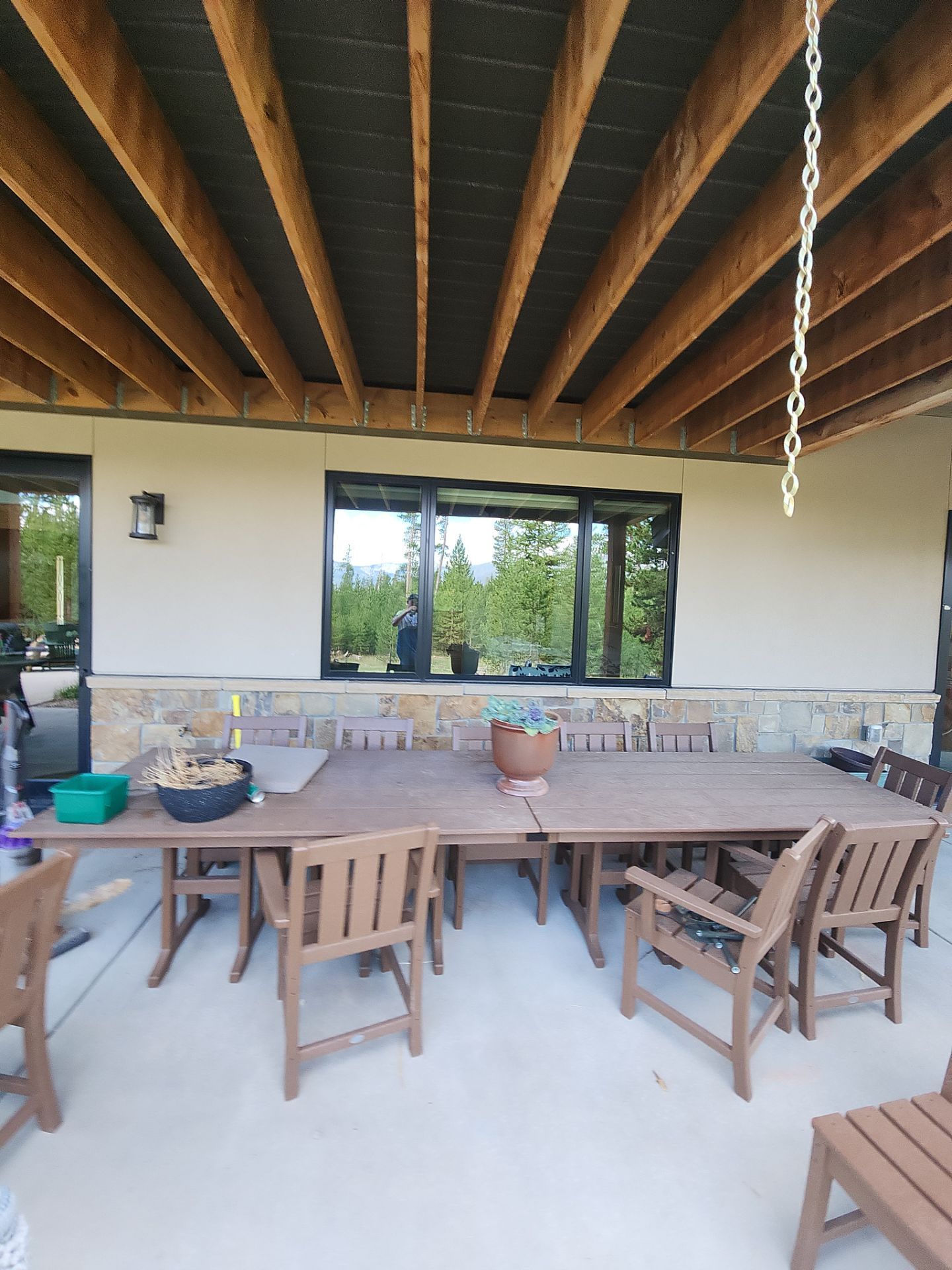 Window Washing using Ninja Scrubbers by Wheatley Creek Services