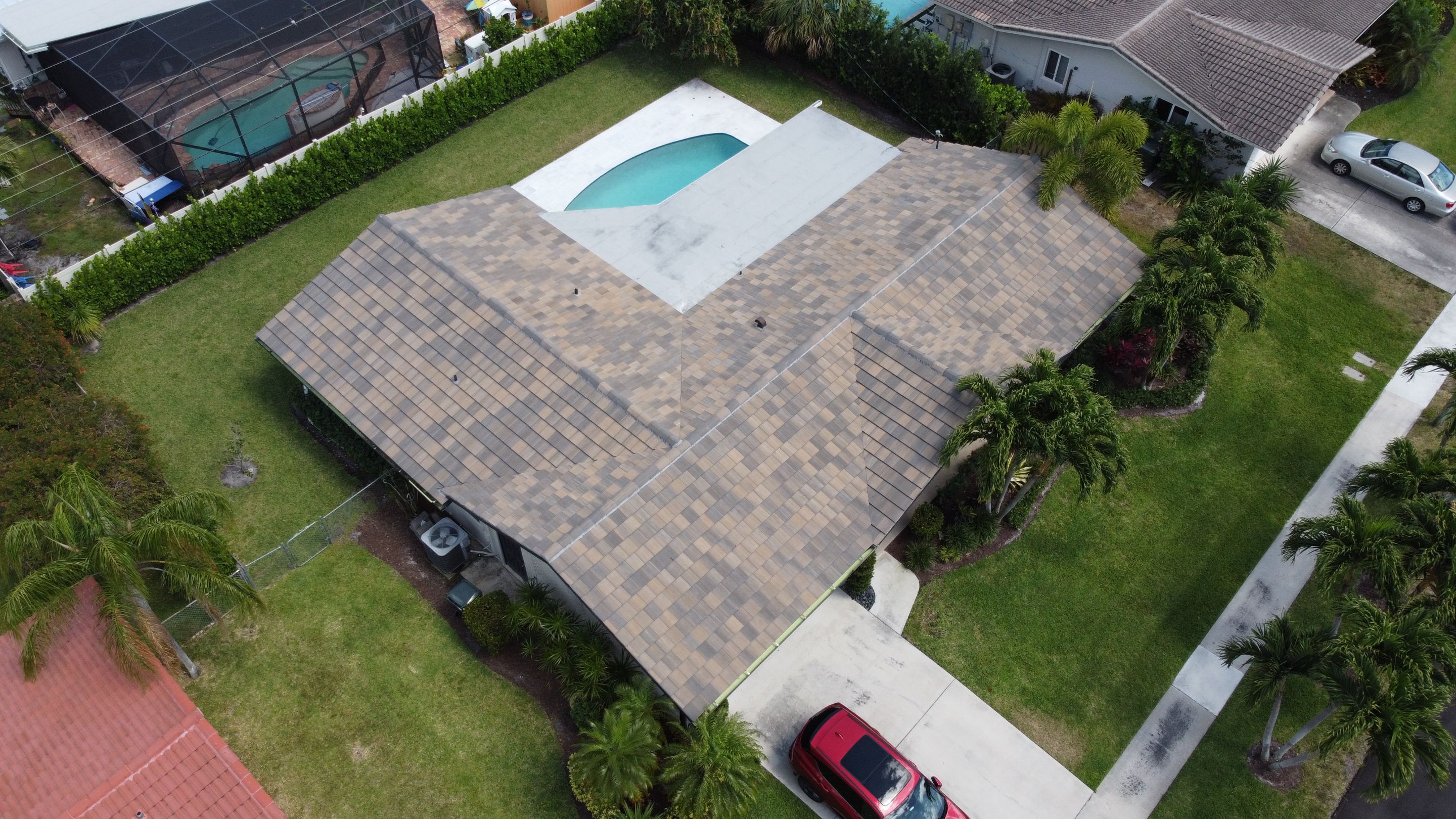 Residential Roofing Installation using Eagle Roofing Tile by BLUES BROTHERS ROOFING