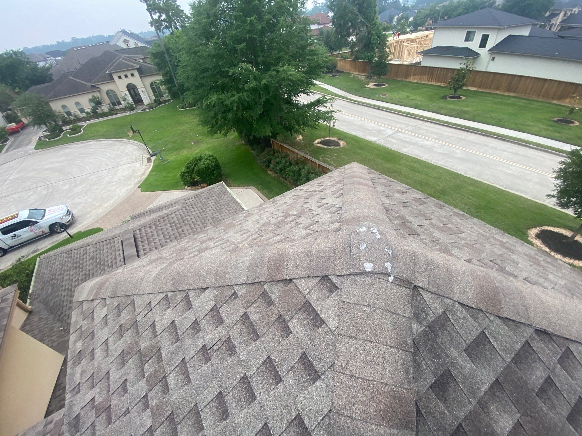 Residential Roofing Repair using Owen's Corning Duration (Lifetime) Shingles by Roof Repair Company