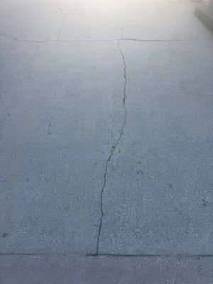 Garage Epoxy Flake Floor and Concrete Crack Repair in Twin Lake
