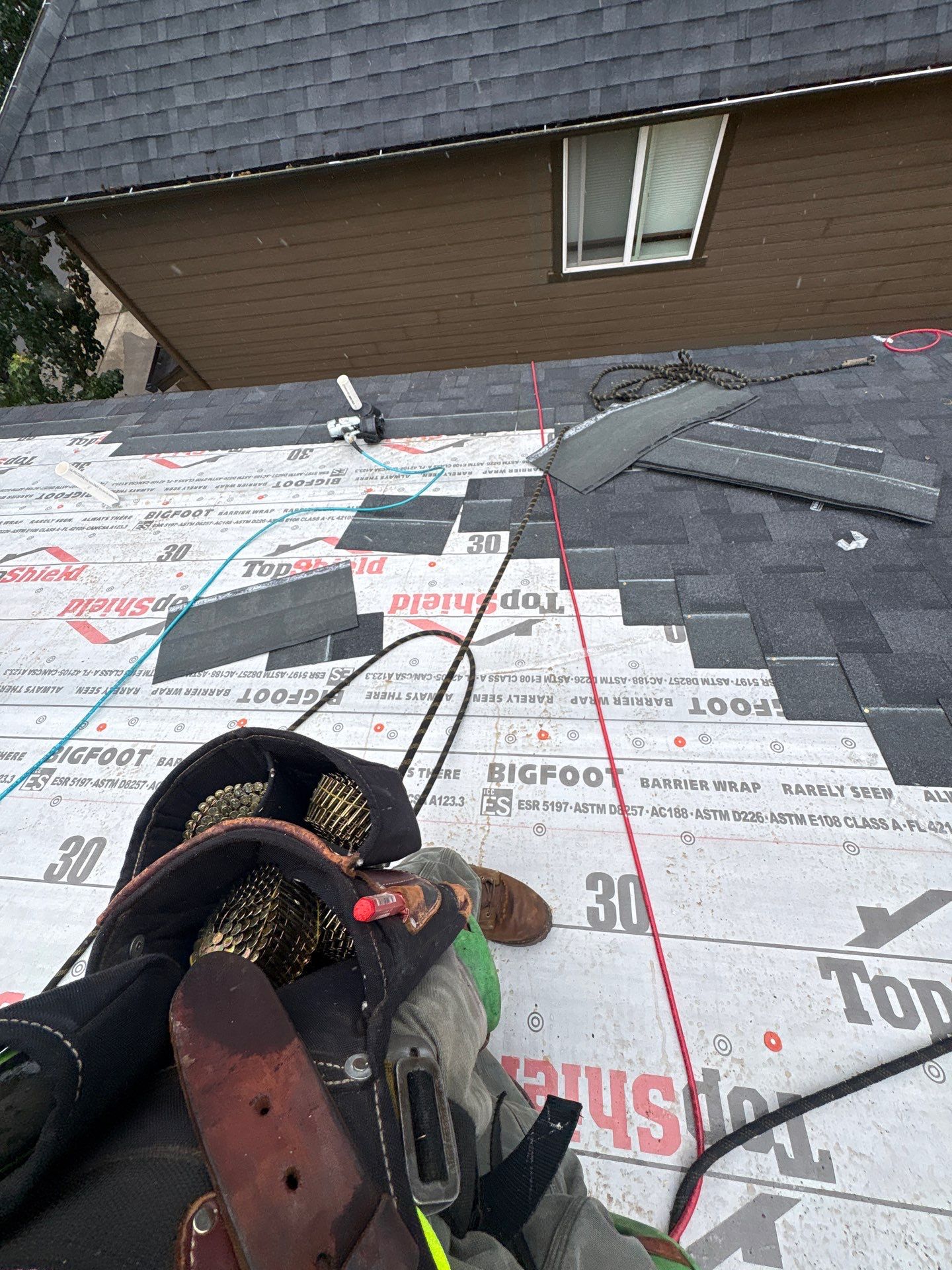 New Construction Roof Installation in Springfield Mountaingate Neighborhood by BEST Roofing & Waterproofing