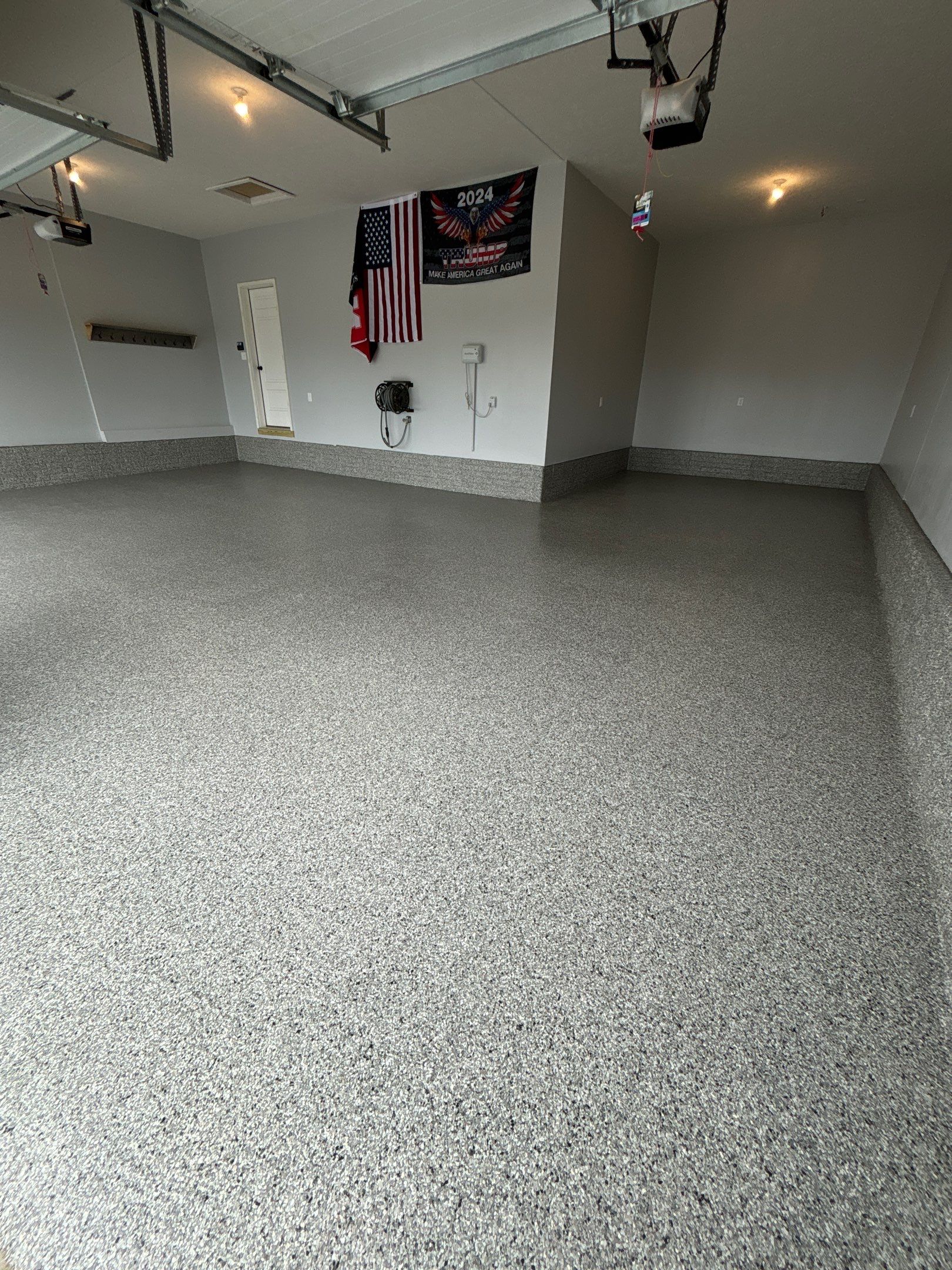 NEW Carbon Flake Coating by Revival Concrete Coatings, LLC