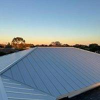 24ga 1" Nail-Strip Mill Finish by Total Roofing System The Metal Roof Experts