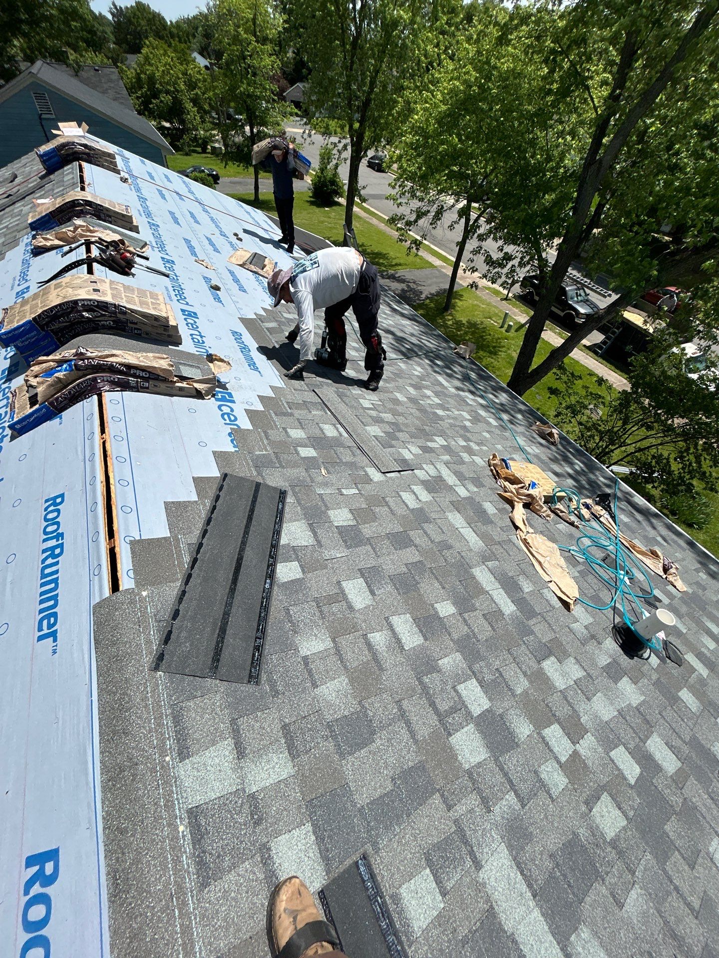 Manassas: Residential Roof Replacement with CertainTeed Landmark Pro in Max Def Georgetown Gray by RM Banning, Inc.