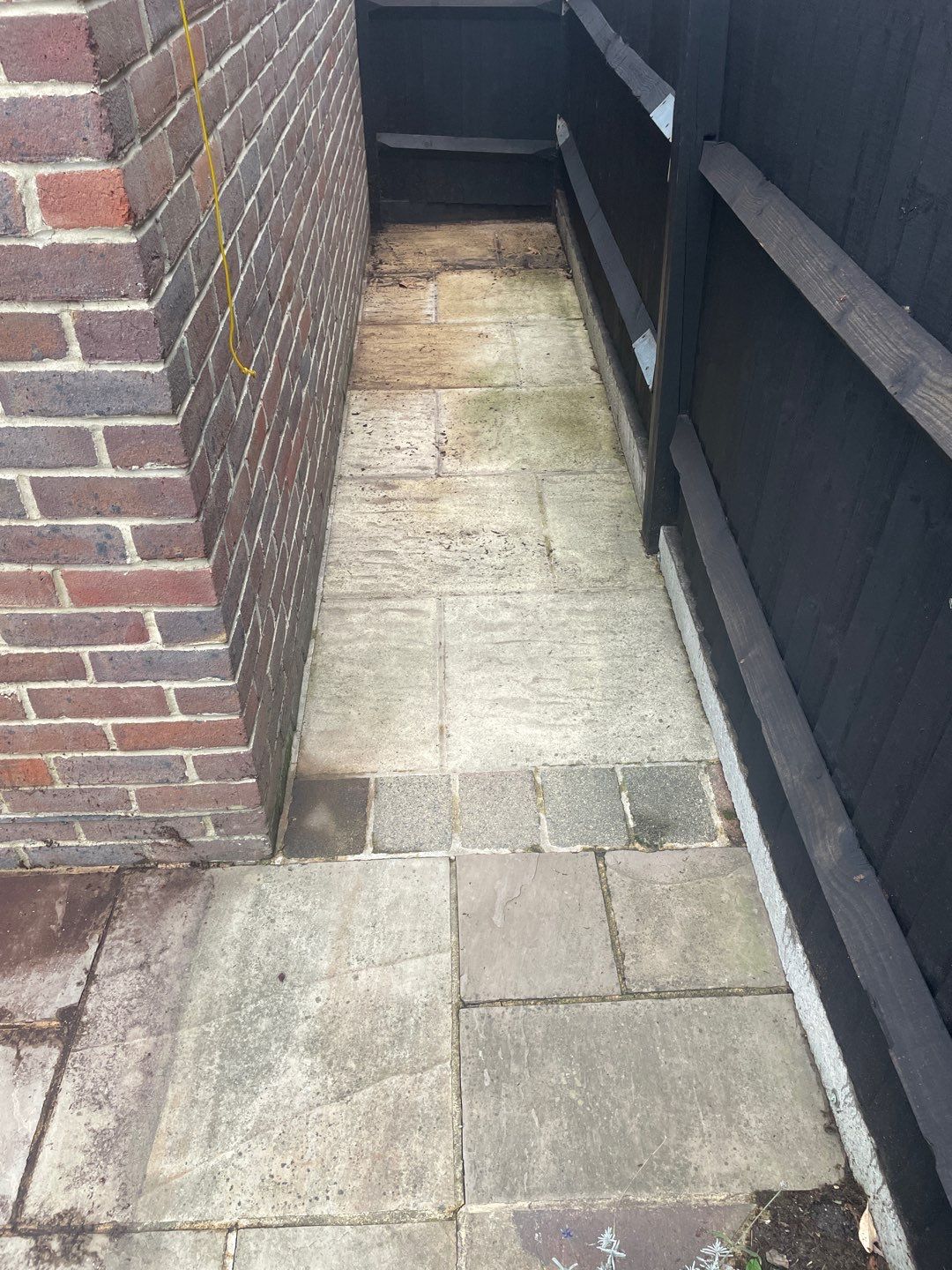 Roof -Patio -Side Path Clean using Honda 15lpm Low Pressure Washing Machine by Ges Exterior Cleaning ltd