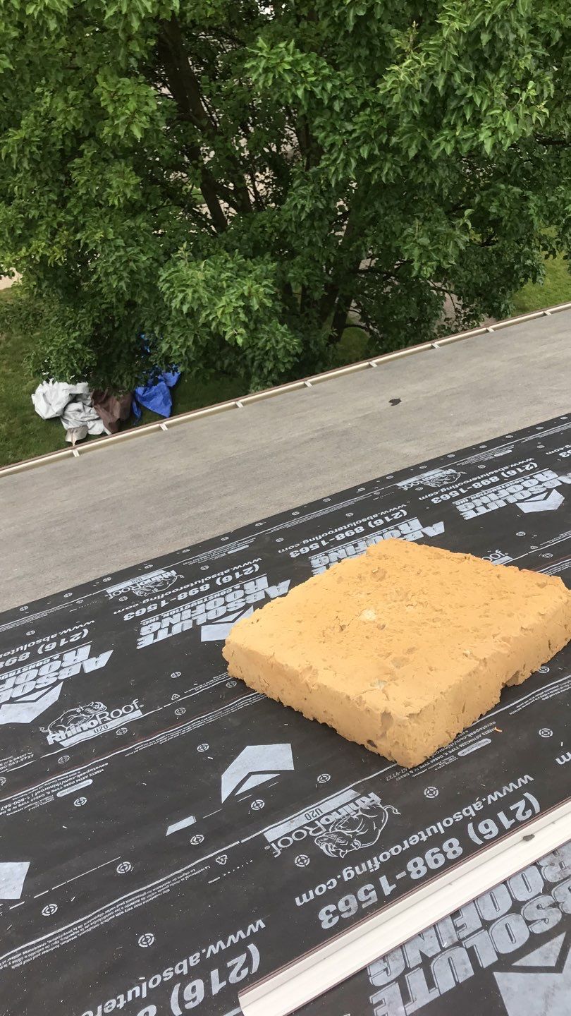 Residential Roof Replacement using Owens Corning Duration, Colonial Slate by Absolute Roofing and Construction