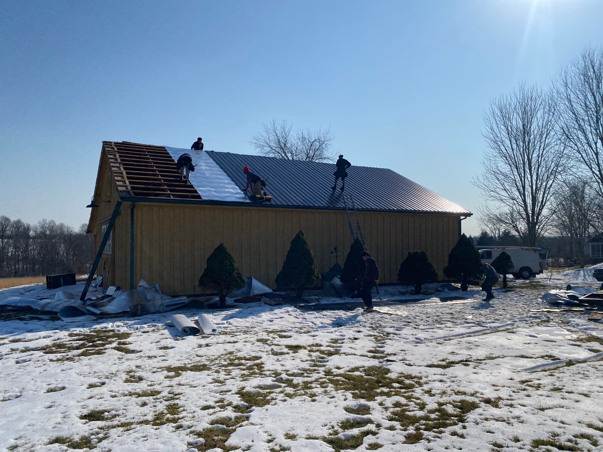 Hail Damage Roof Replacement – La Grange, KY by Falls City Contracting