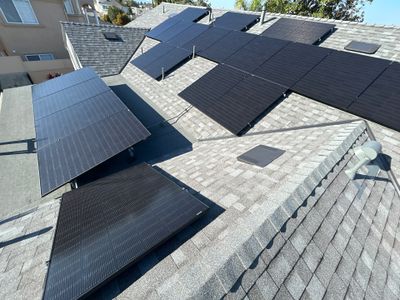 24-Panel Solar Installation and Electrical Service Upgrade in Los Angeles