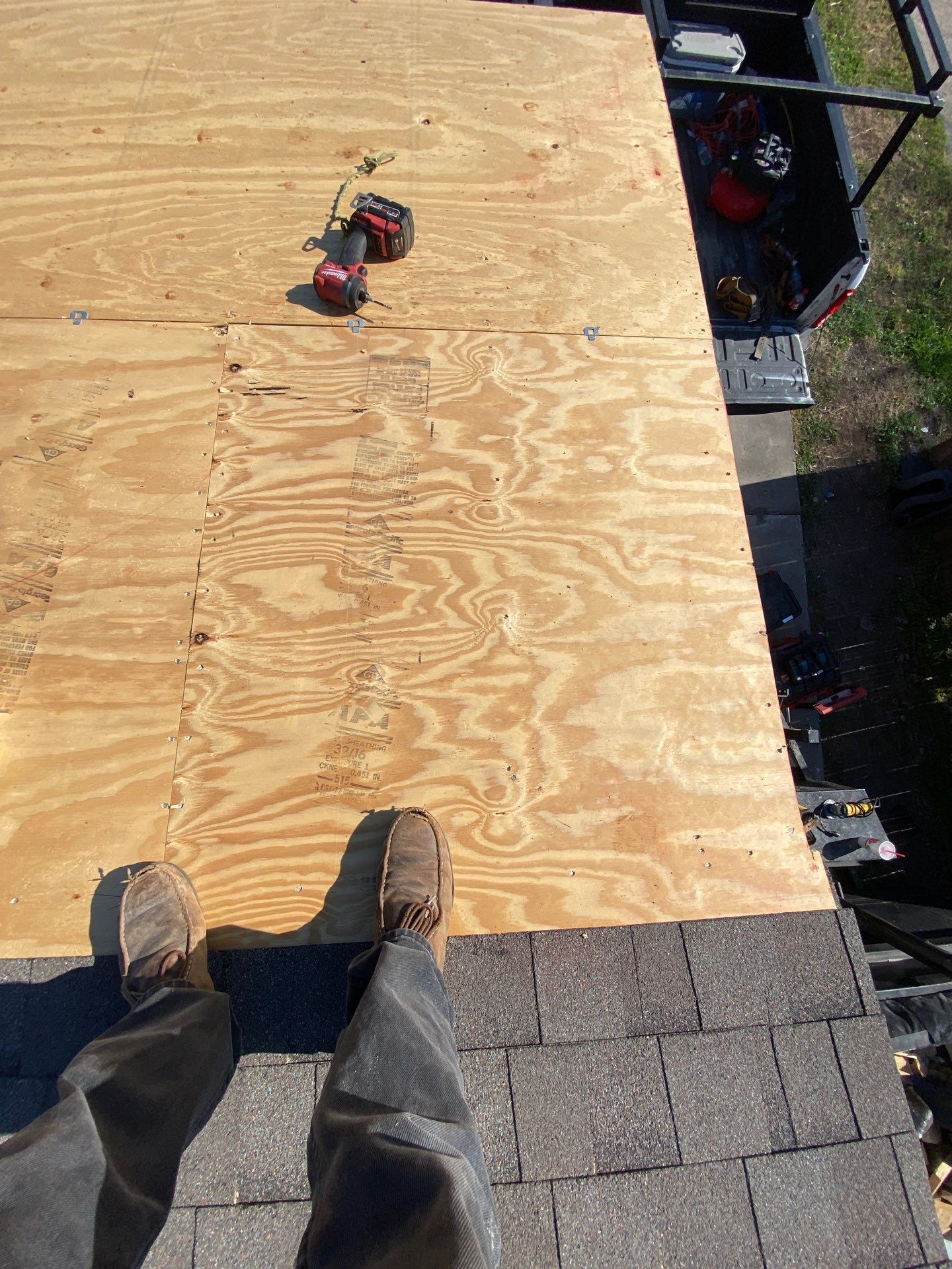 Over Engineered Patio by Bayfront Roofing and Construction