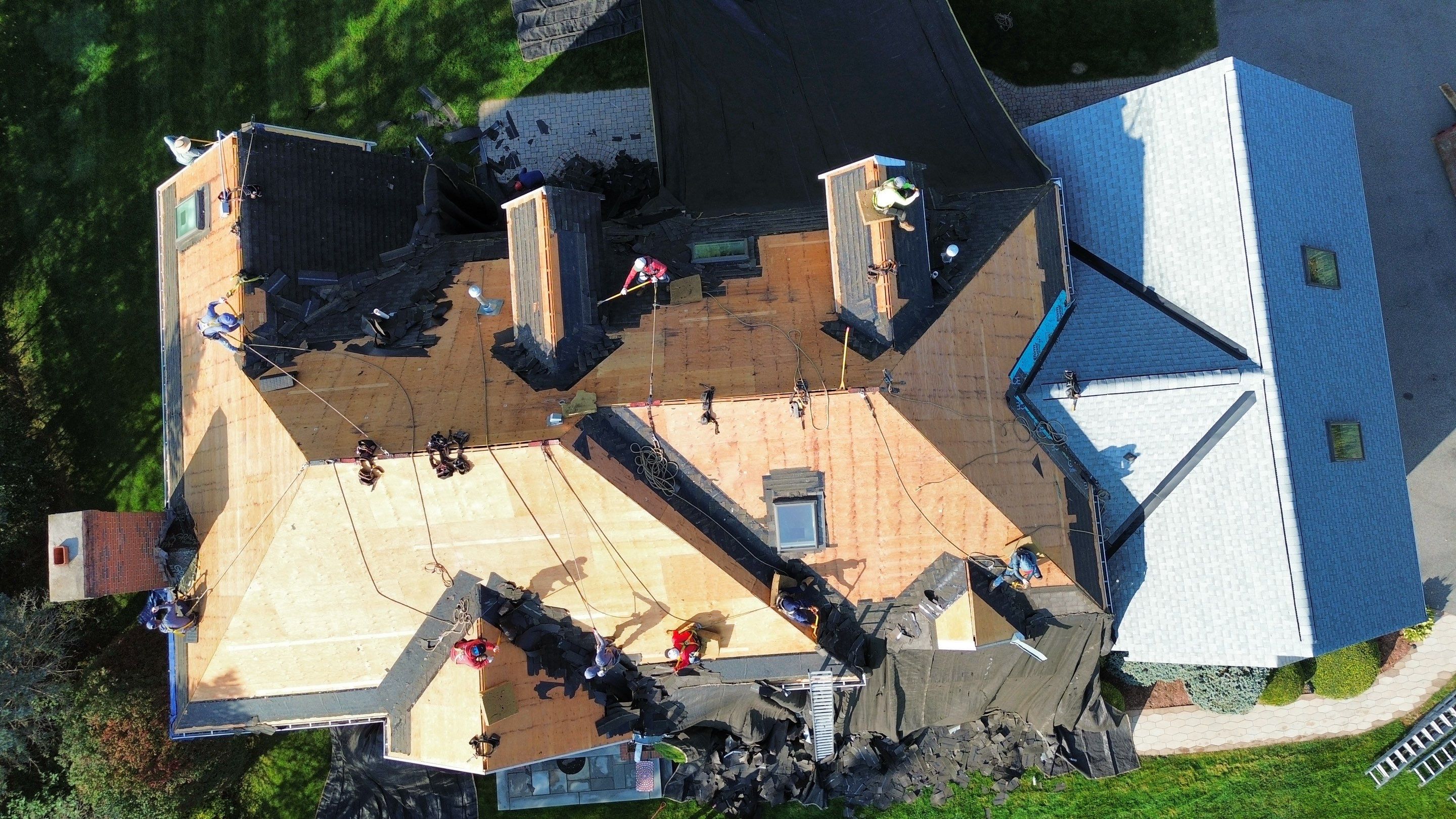 Roof & Skylight Replacement – Andover, MA by Mighty Dog Roofing of Greater Middlesex County