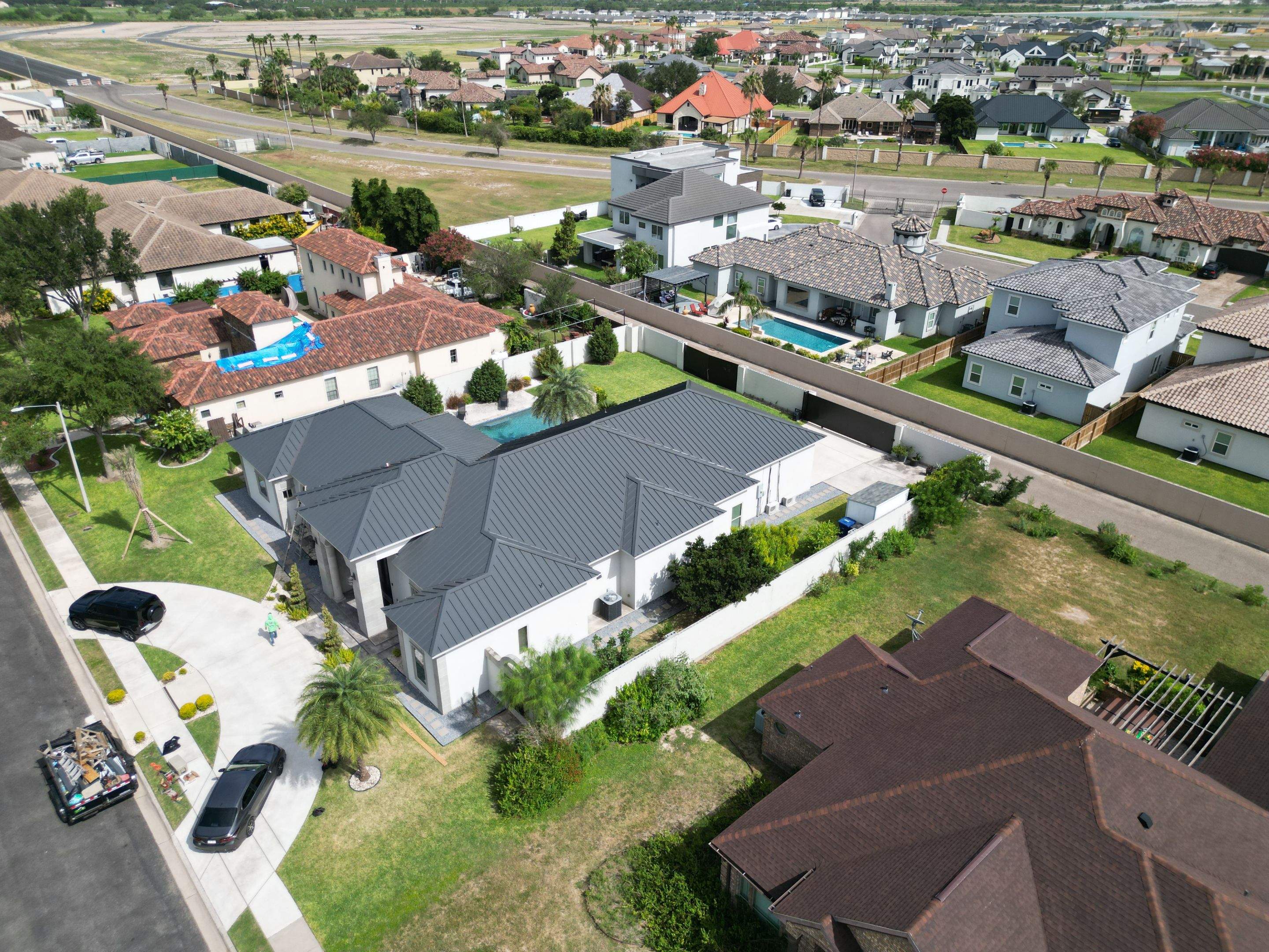 Project in Edinburg by Marva Roofing