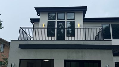Metal Balcony Railing Installation in Kensington