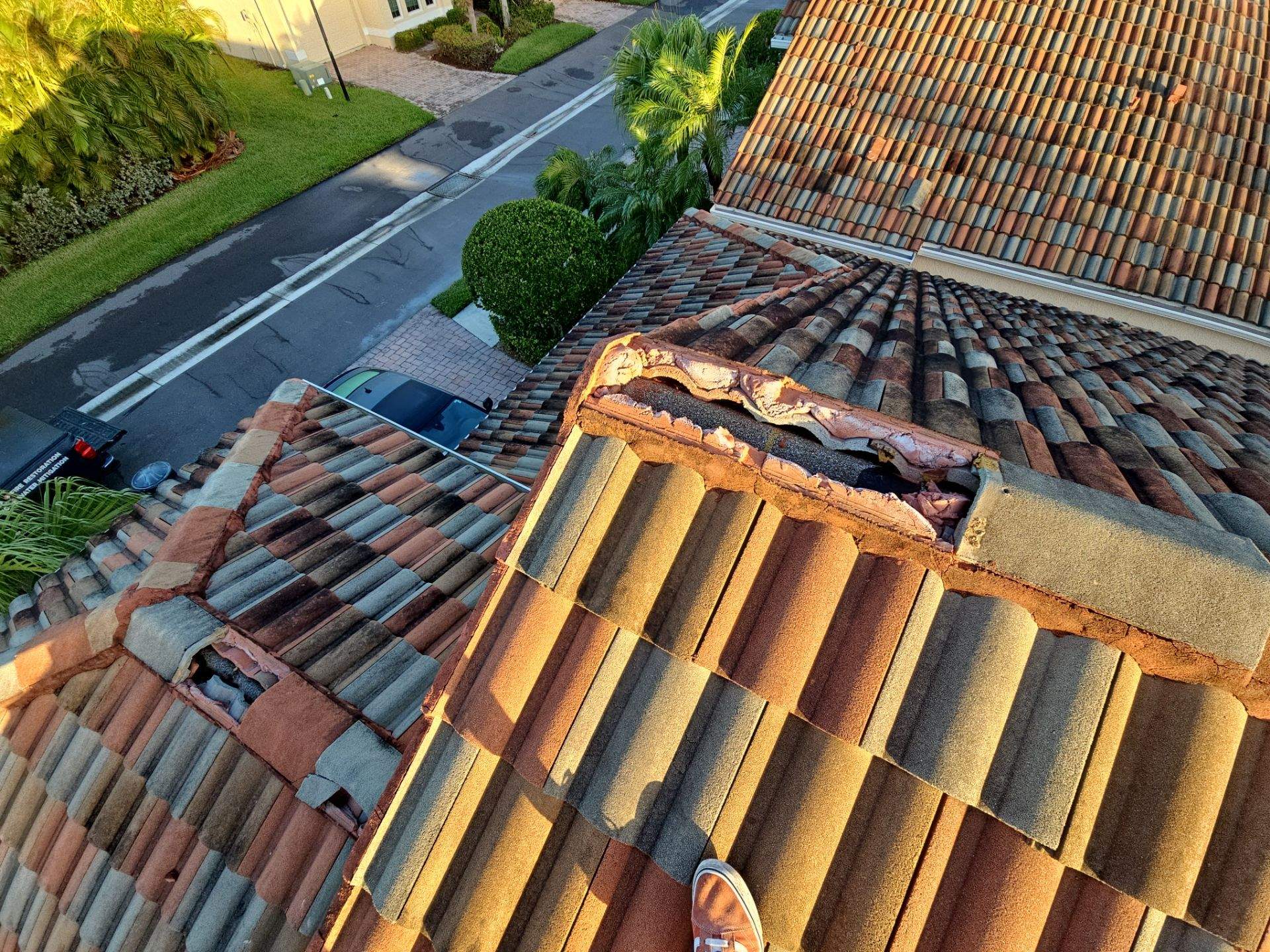 Roof Damage Claim in Sarasota by FLAPA & KeyStone