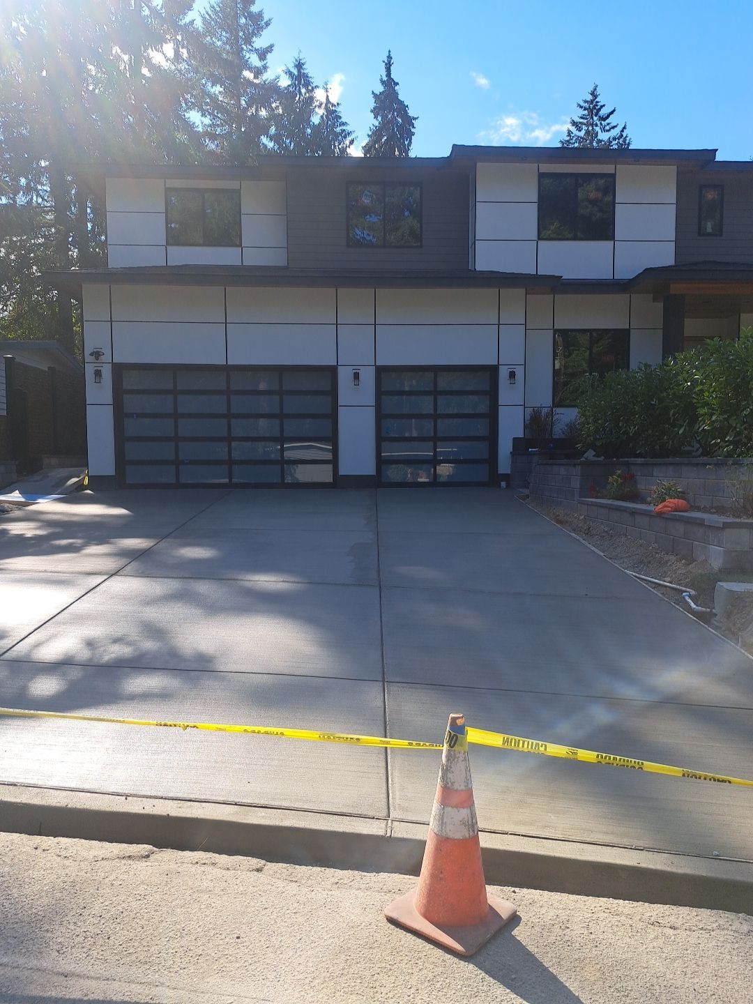 Bruce | Broom Finish Driveway, Concrete Project by Jireh Asphalt & Concrete Inc 