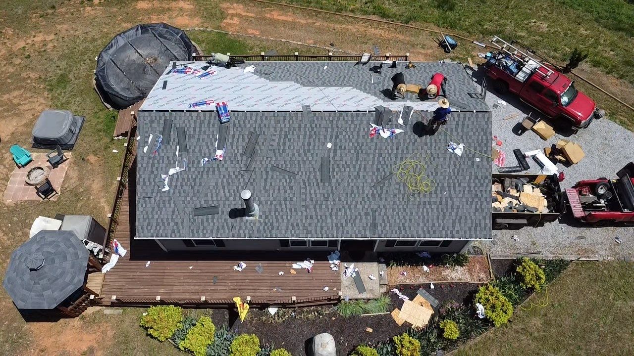 New Roof - GAF Timberline HDZ in Nantucket Morning by Peak 2 Peak Services LLC