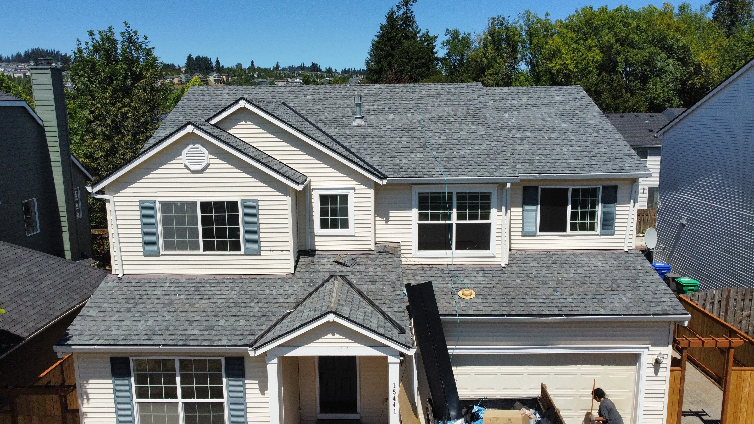 Residential Roofing Installation using Asphalt Shingles by Vitan Construction LLC 