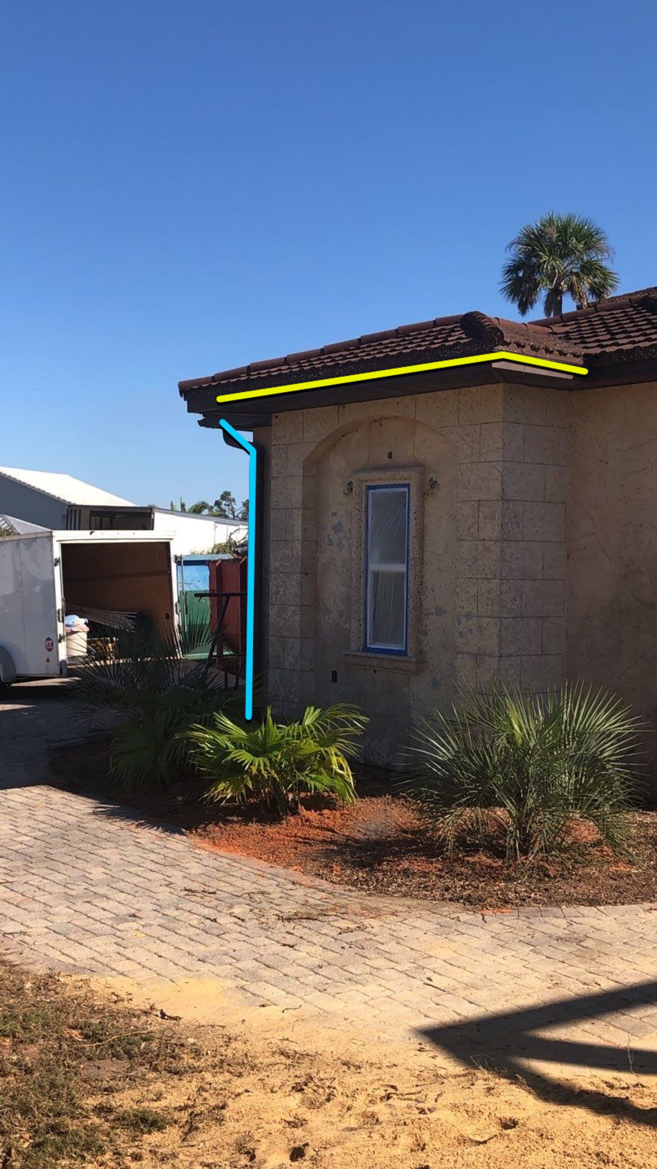 Gutter Installation using Royal Brown K-Style Gutters by Gutter Professors