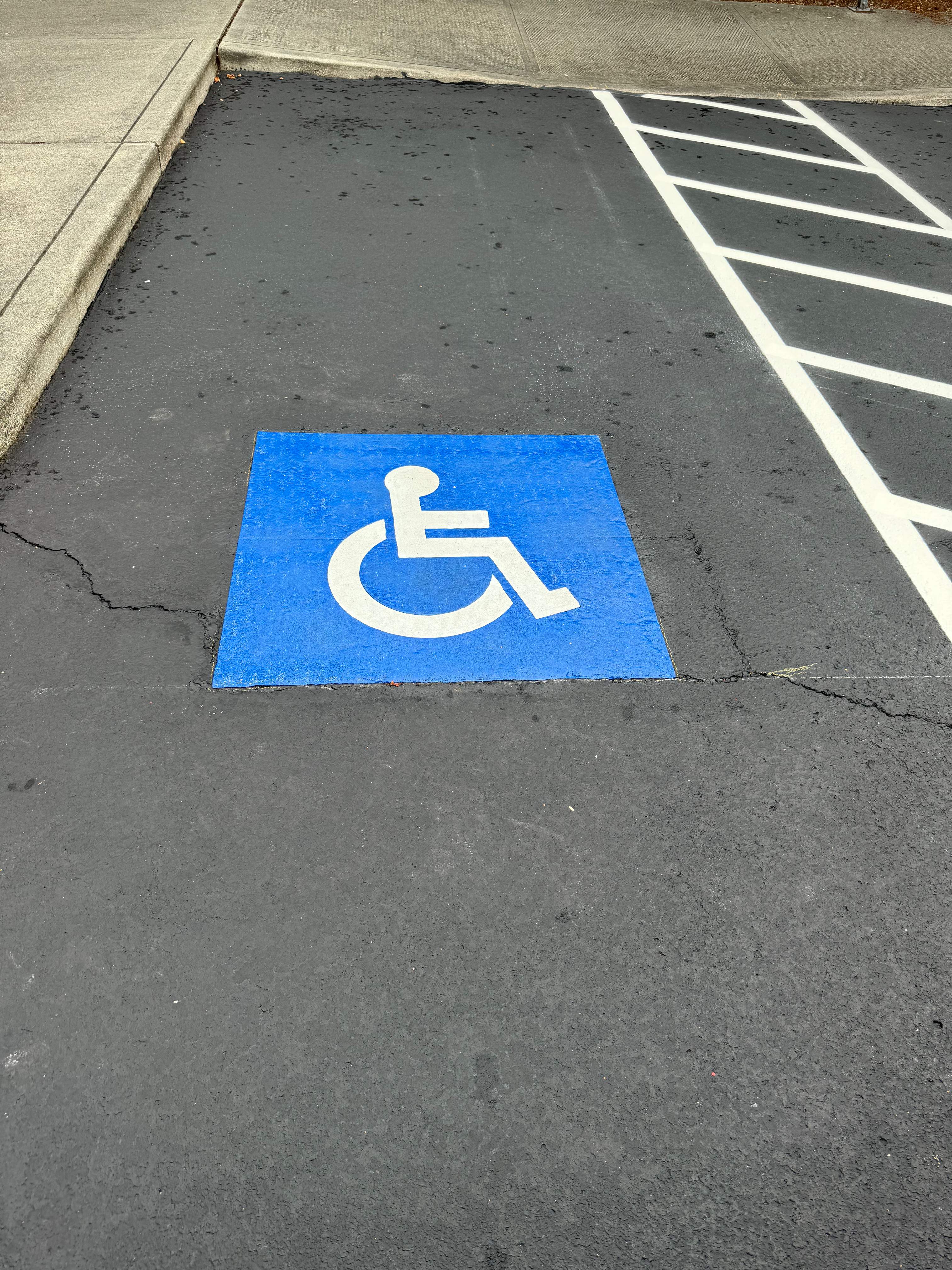 Central Washington University (CWU) Parking Lot Sealcoating & Striping  by Jireh Asphalt & Concrete Inc 