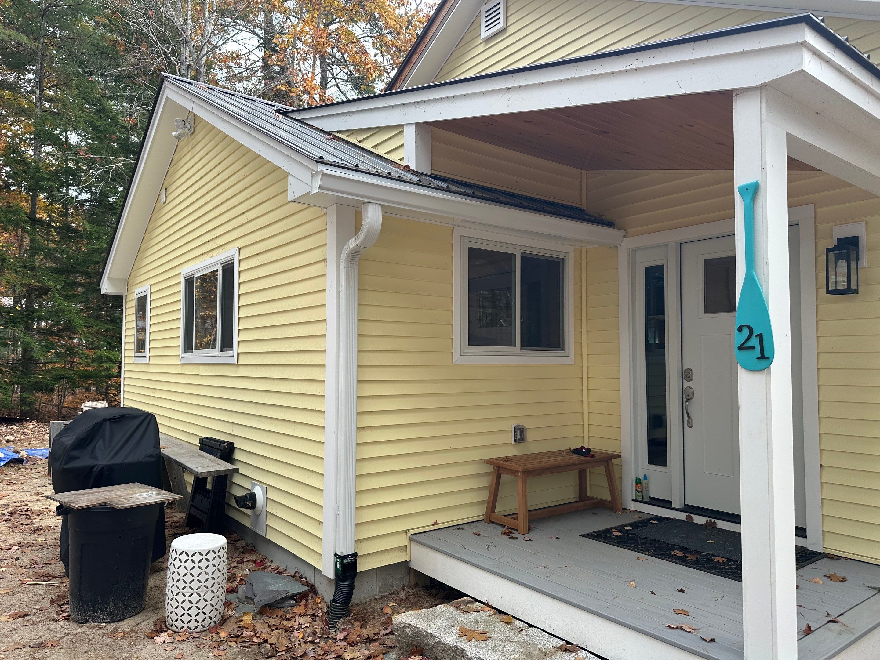 Gutter Installation on Duncan Lake – 6" K-Style Gutters Installed in Ossipee, NH by Compass exteriors