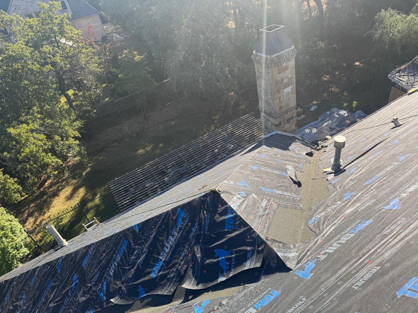 Project in Colleyville by Lonestar Roofing and Restoration LLC.