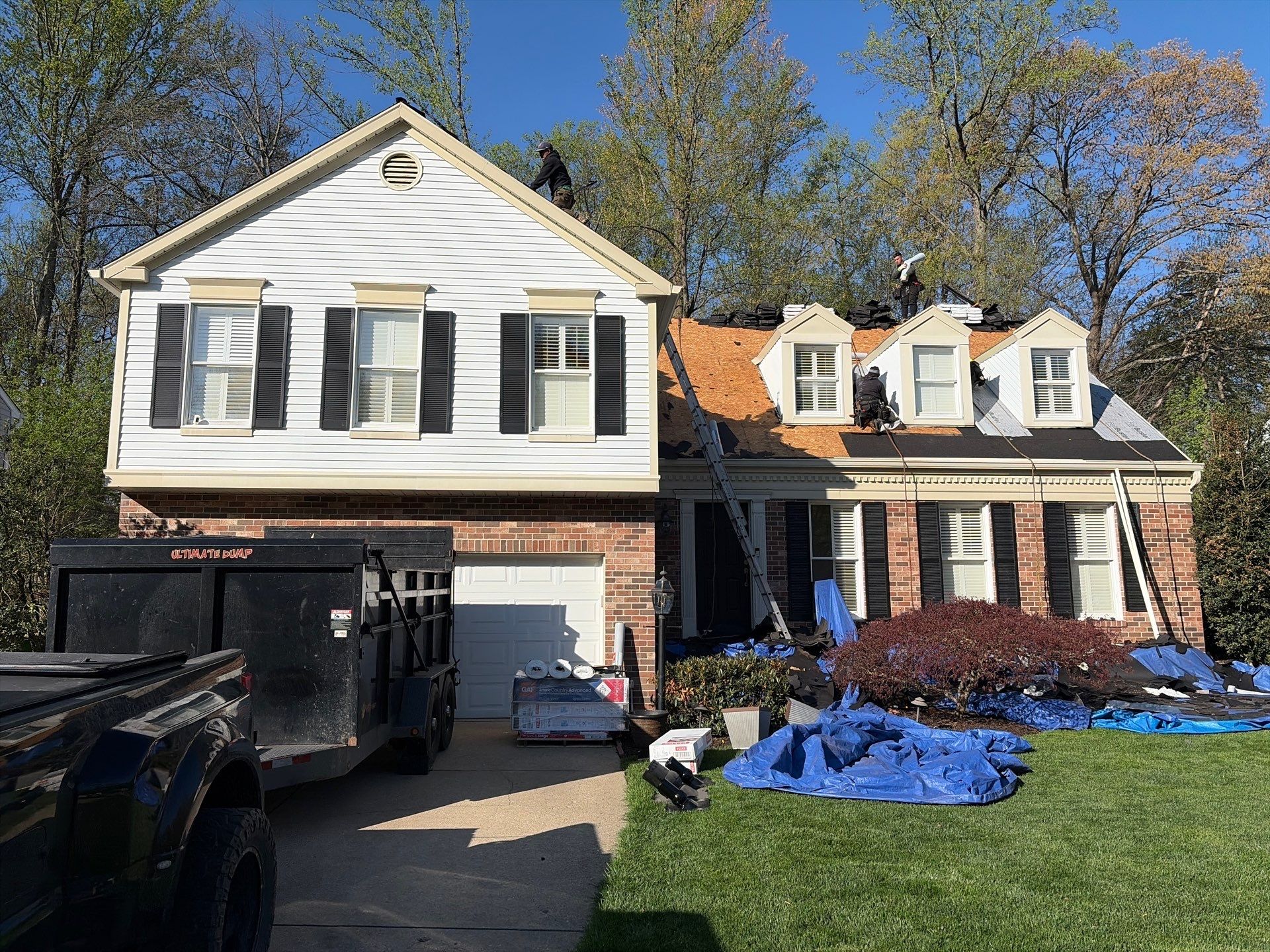 Residential Roofing Installation using GAF Timberline HDZ by Matter Construction, LLC