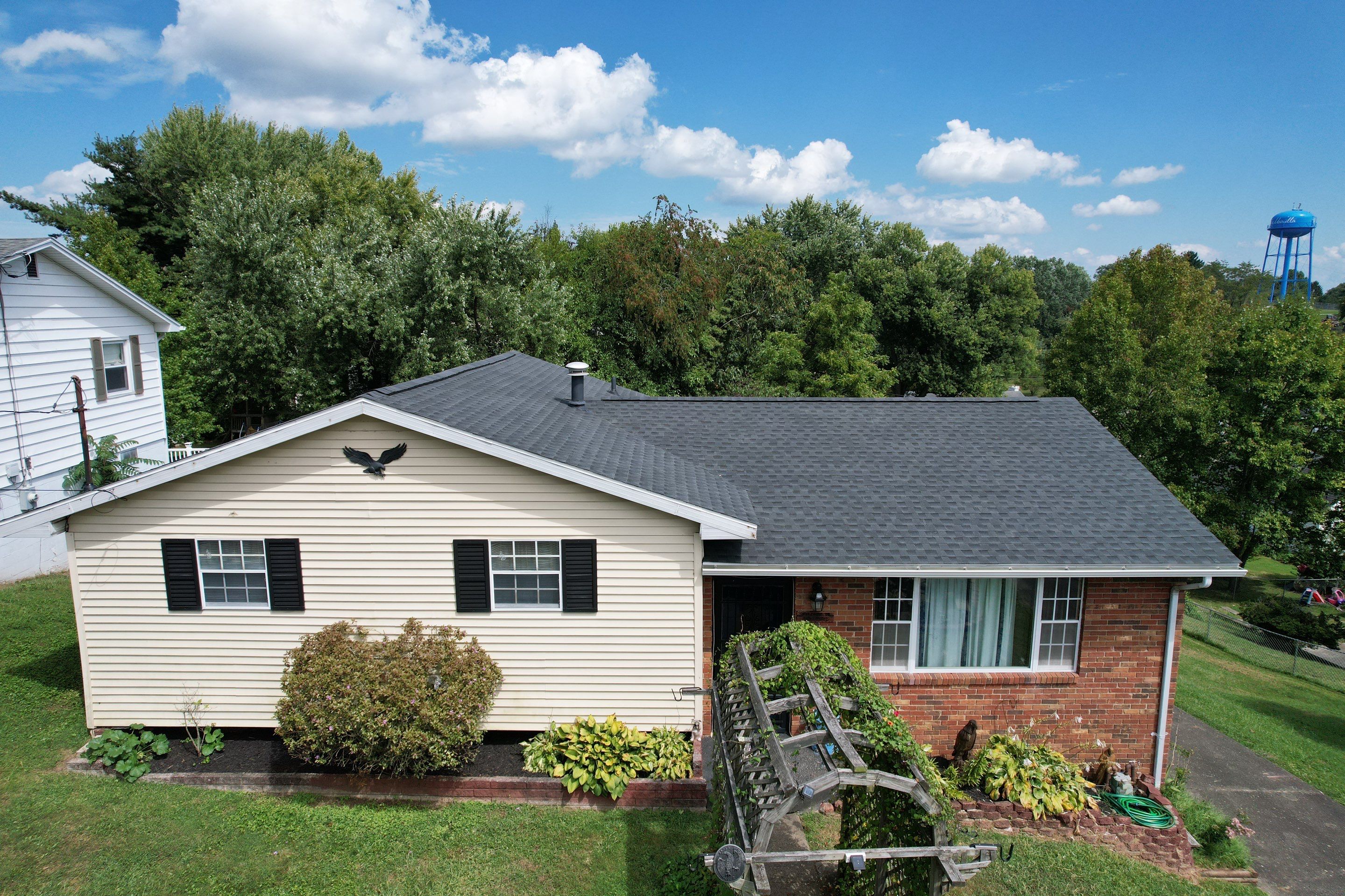 Residential Roofing Installation using GAF Timberline HDZ, Charcoal by Rainstoppers Roofing