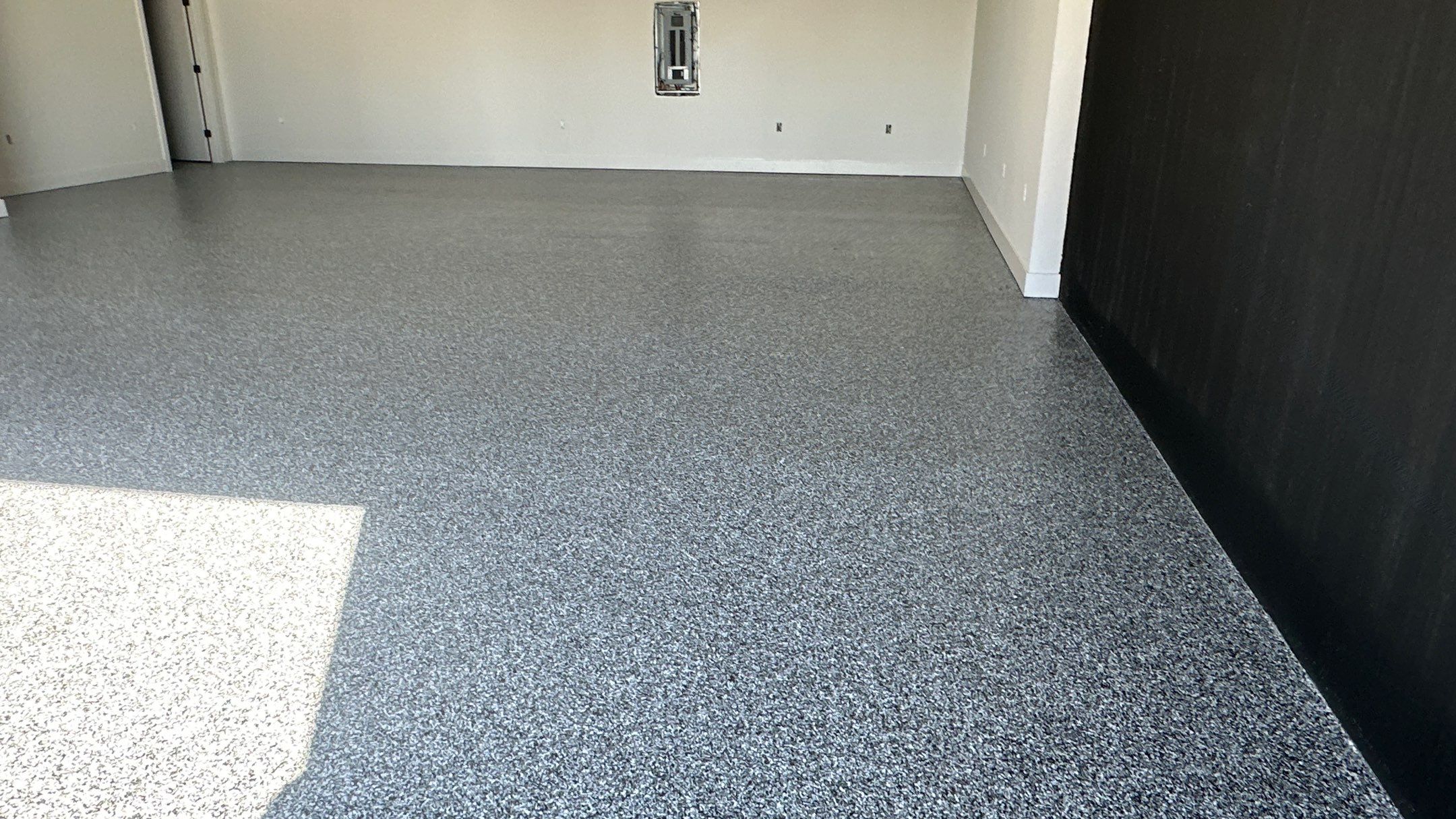 Steve V. transformed his garage with a new floor by Banner Garage