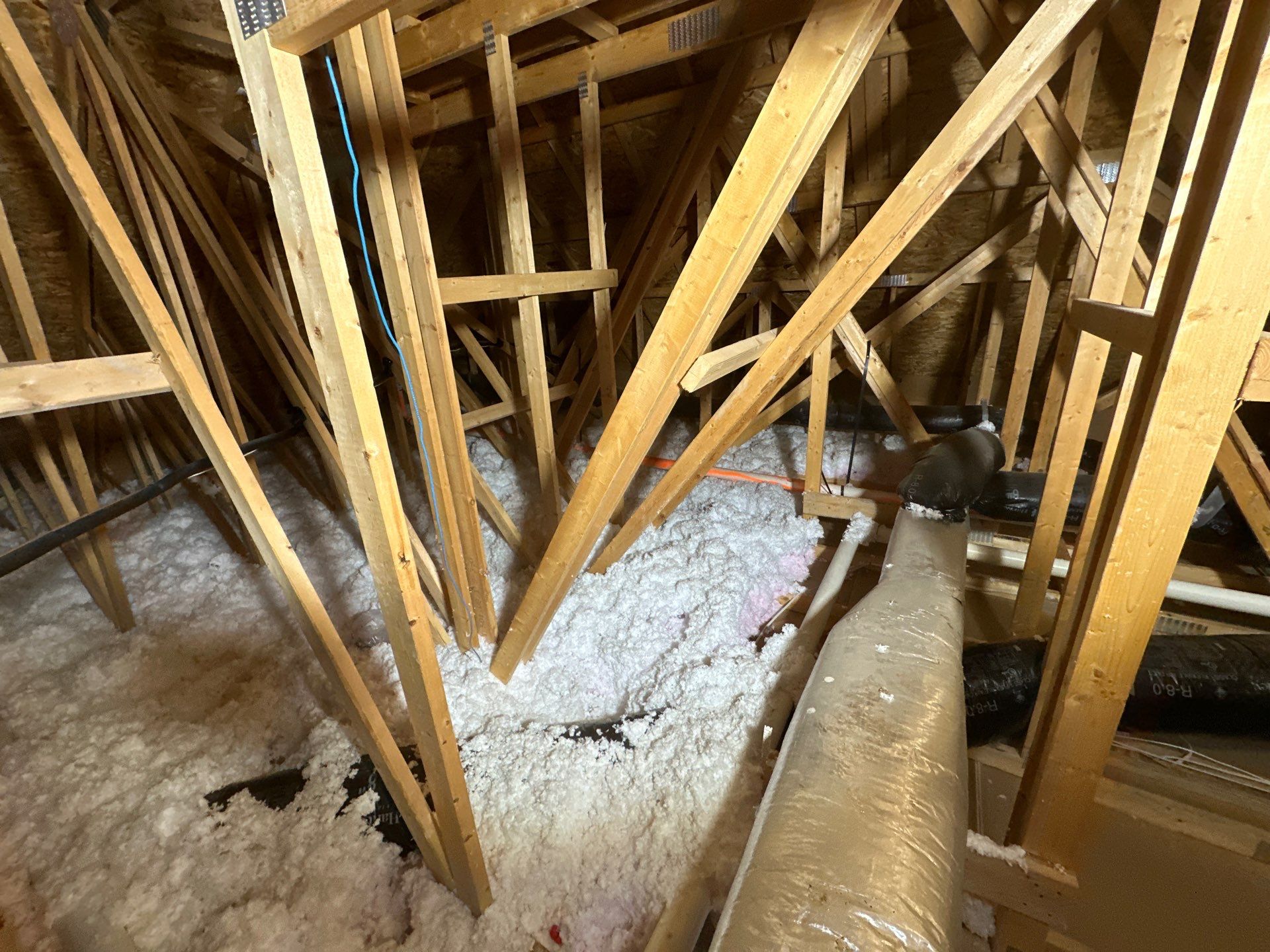Sanitizing and Transforming a 2,100 sq ft Attic for a Better Home Performance by Home Environment Solutions