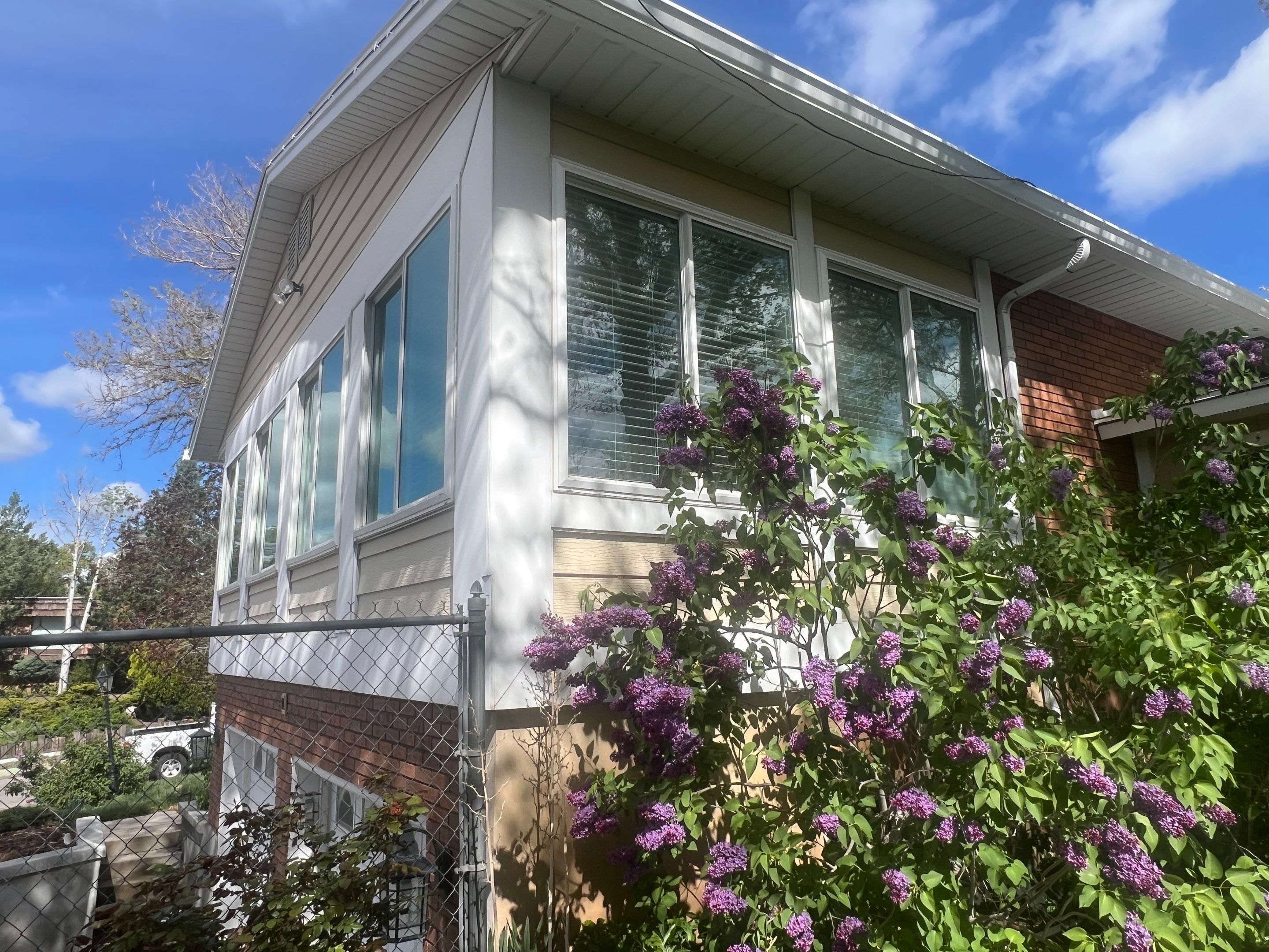 Siding Installation and Sunroom Update for Ogden Home by Ideal Siding Utah