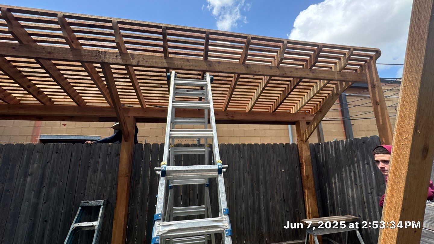 🌿 Kristy’s Backyard Privacy & Pergola Transformation by Texas Urban Elements