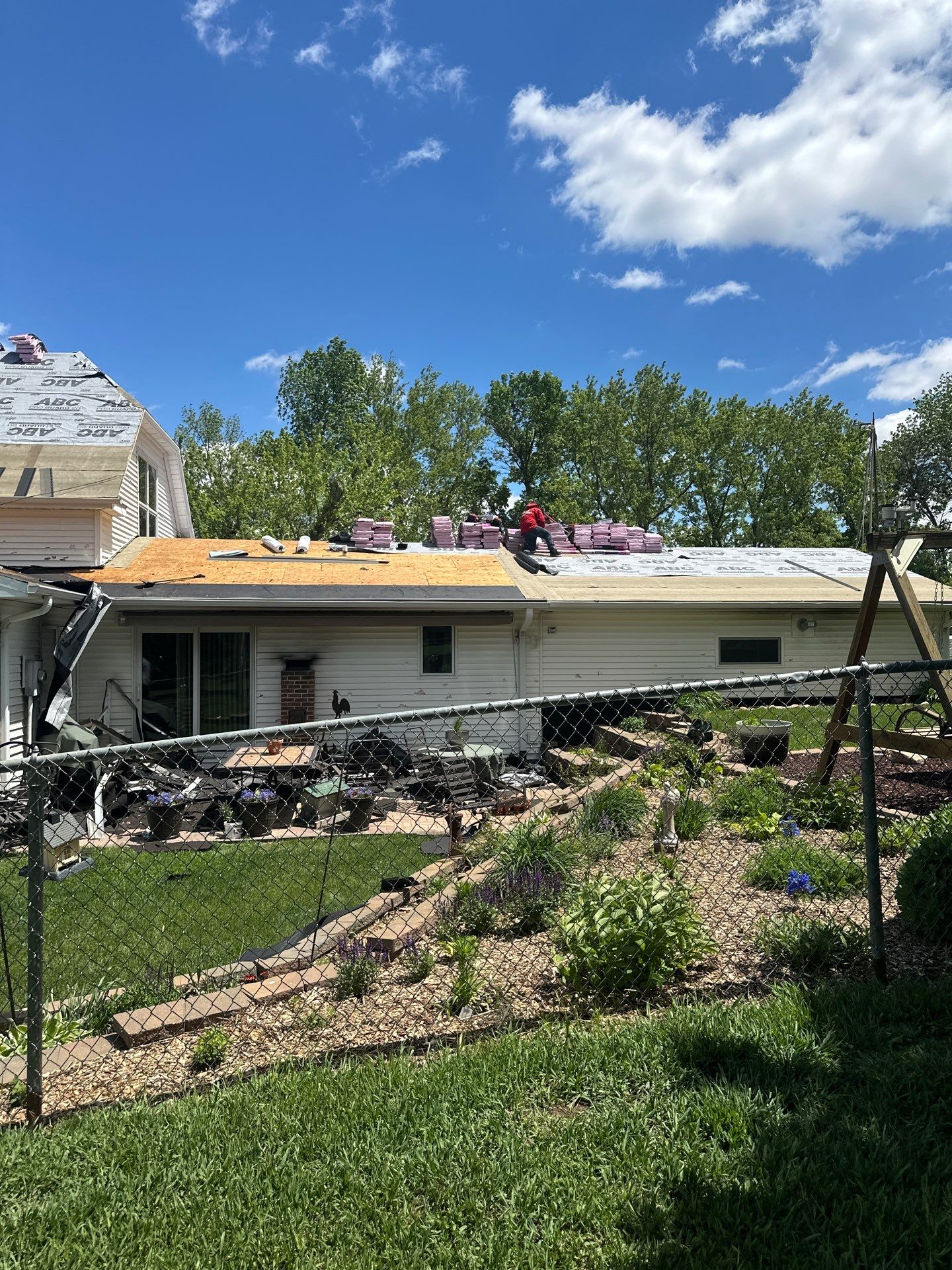Residential Roofing Installation using Owens Corning Duration Driftwood by Lightning Exteriors