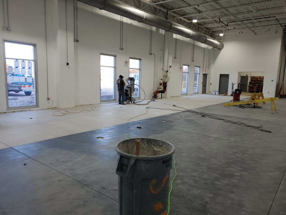 Concrete Coating at Spiece Fieldhouse by Knot Just Decks