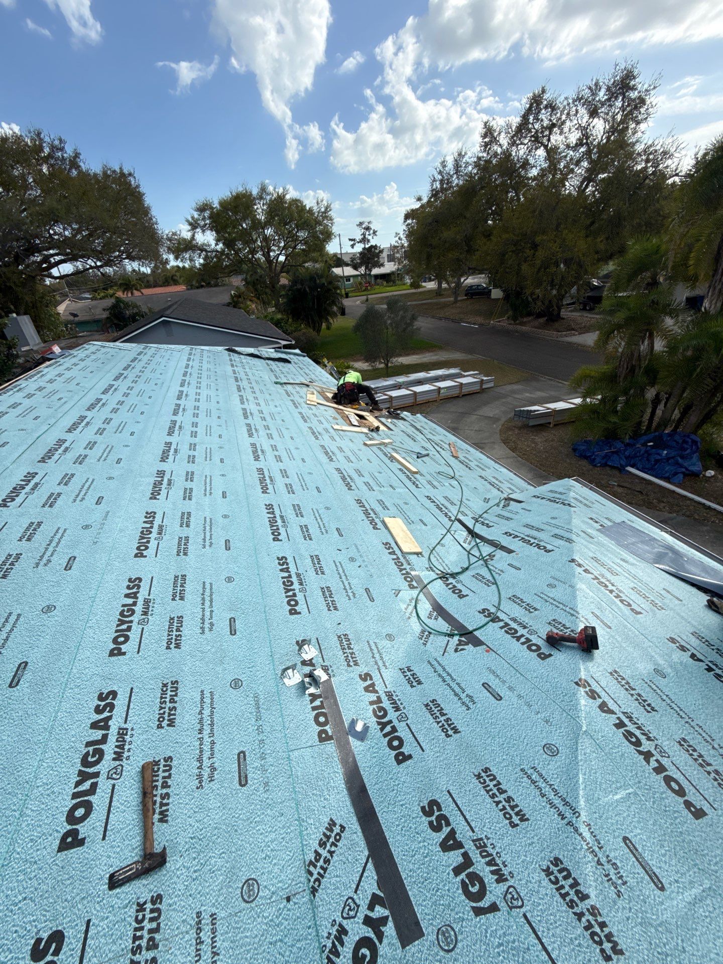 Project in St. Petersburg 33710 by Mitchell Roofing Company LLC