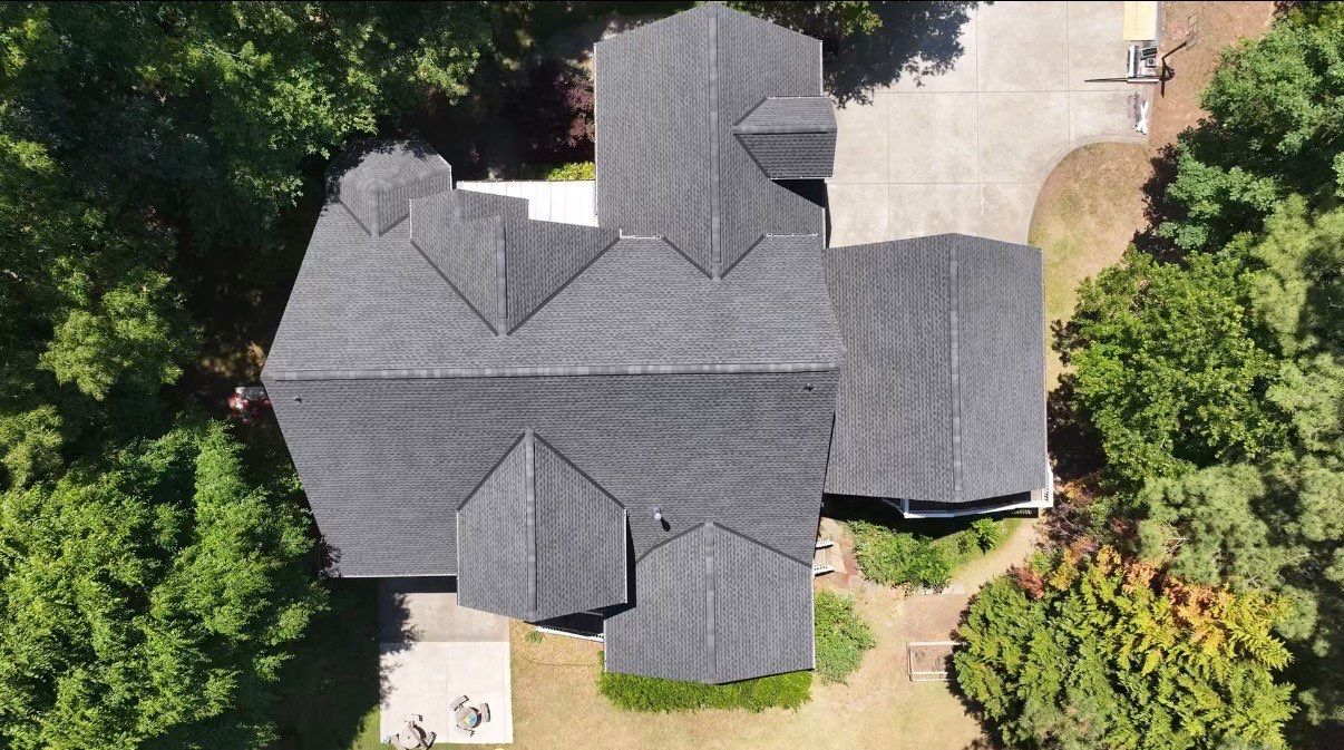 Project in Wake Forest - Timberline UHDZ Charcoal by Pro Performance Roofing
