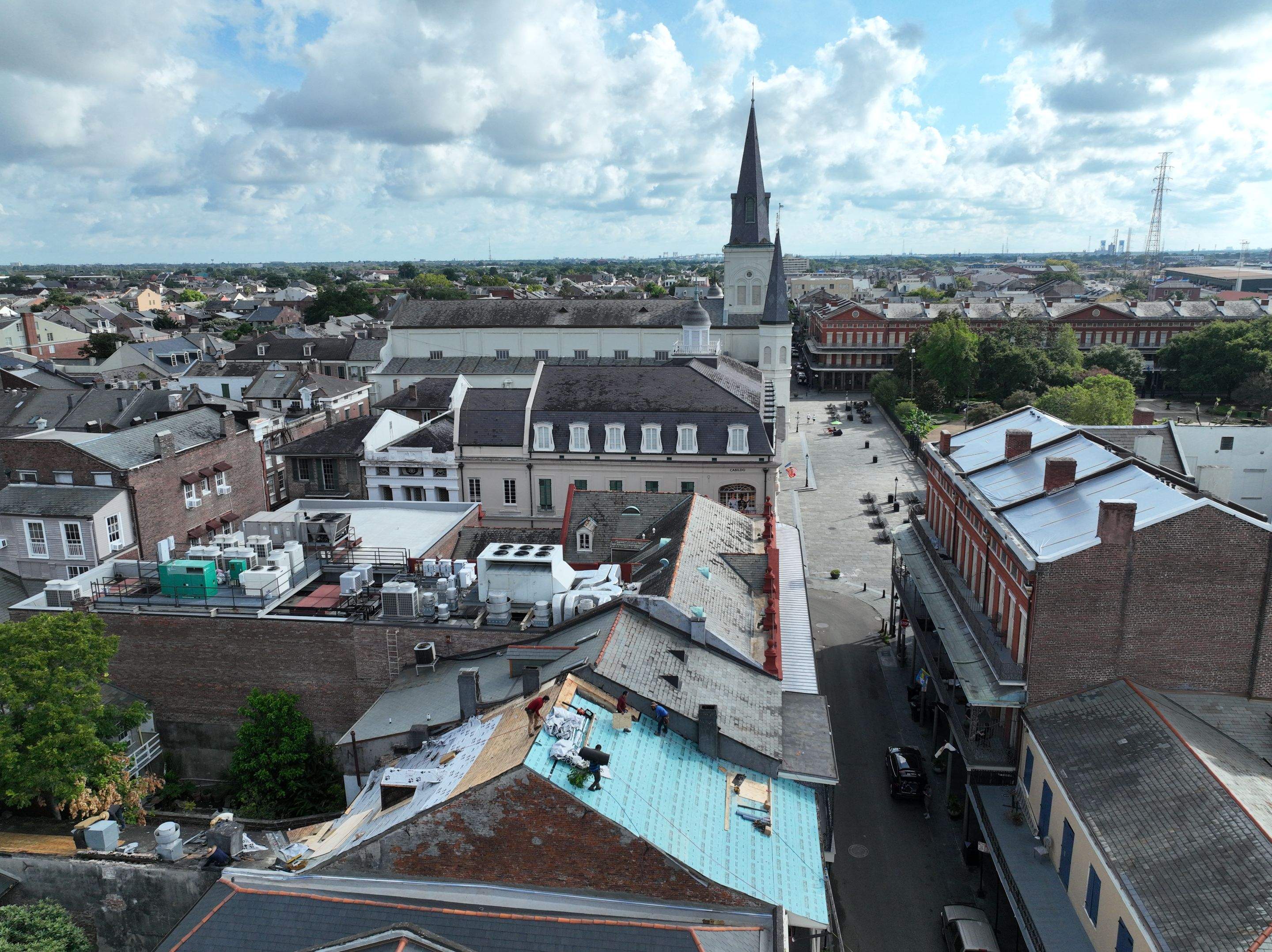 Historic Slate Roof Replacement by Lapeyre Roofing