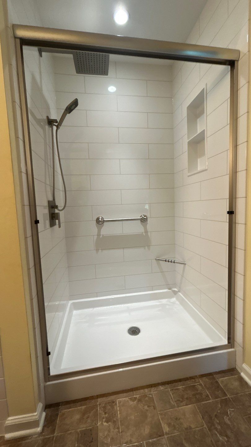 Shower Upgrade - Kit VS Custom by BathPlanet SW Virginia