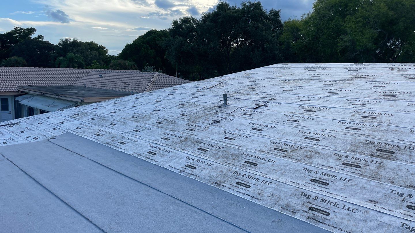 Residential Roofing Installation using Eagle Roofing Tile by BLUES BROTHERS ROOFING