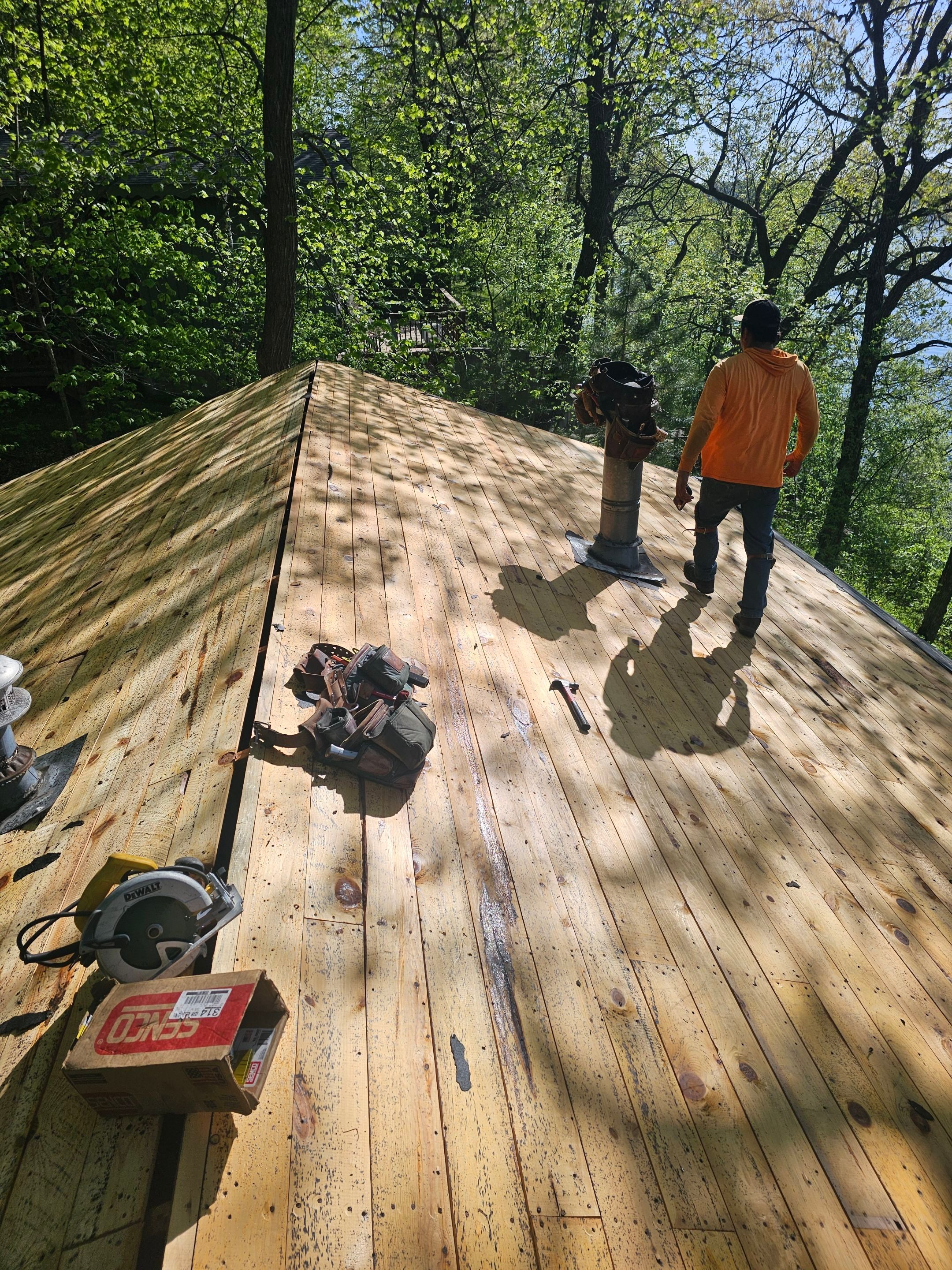 Project in Nisswa by CoMitted 365 Roofing & Exteriors 