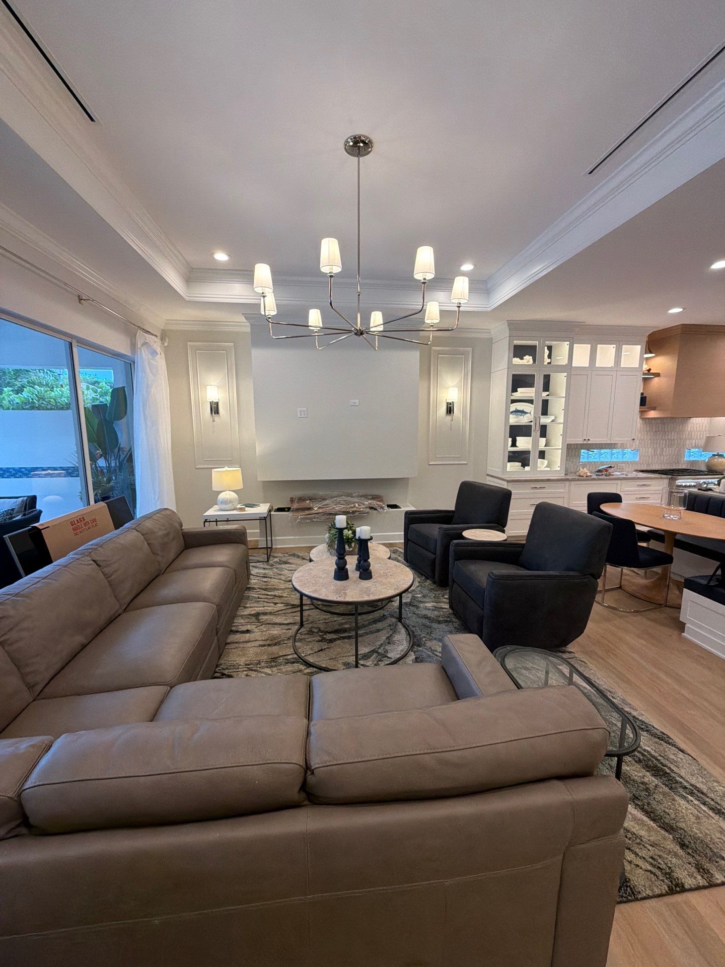 Complete Interior Renovation and Custom Cabinetry in Naples, Florida by A & E Construction of Florida Inc