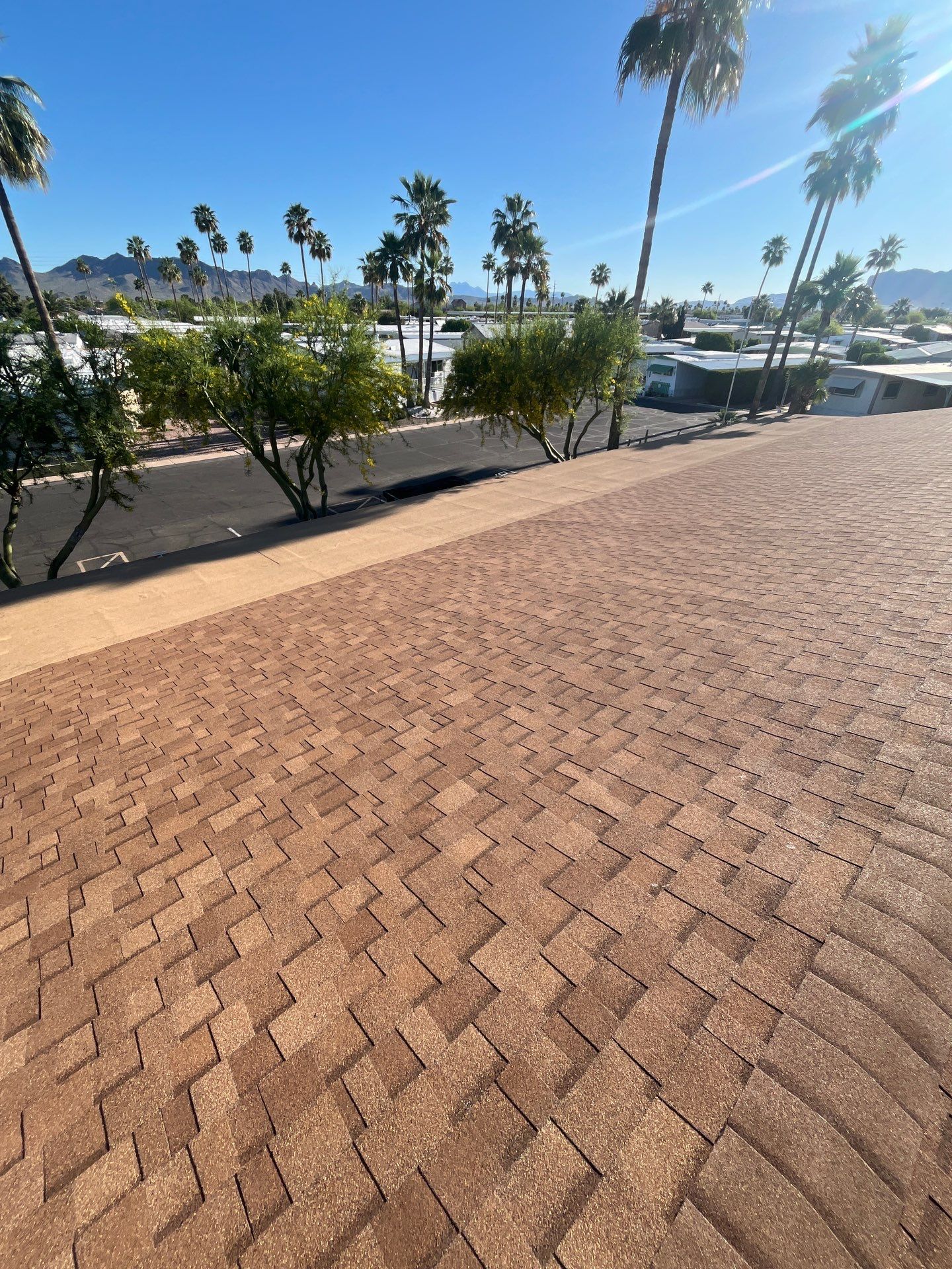 Harvest Brown Shingles by Reimagine Roofing