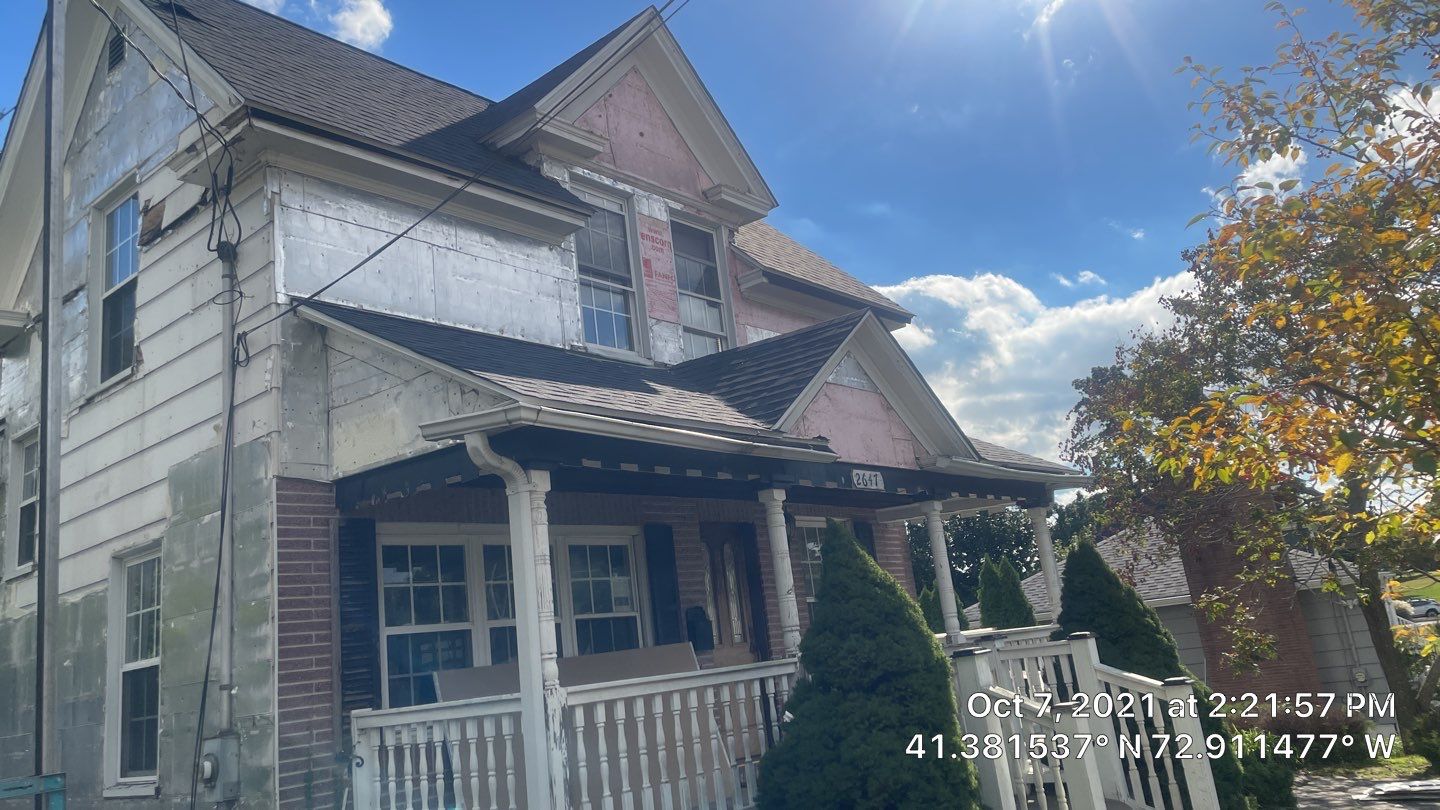 New roofing siding and gutters in new have CT by A Plus Exterior