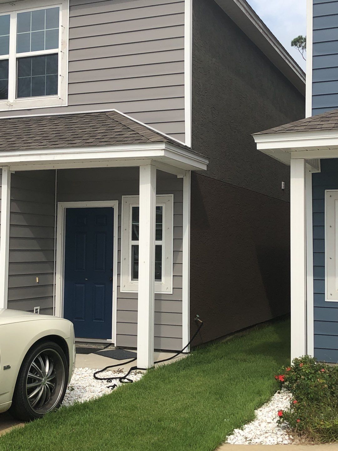 Seamless Gutter Installation using White K-Style Gutters by Gutter Professors